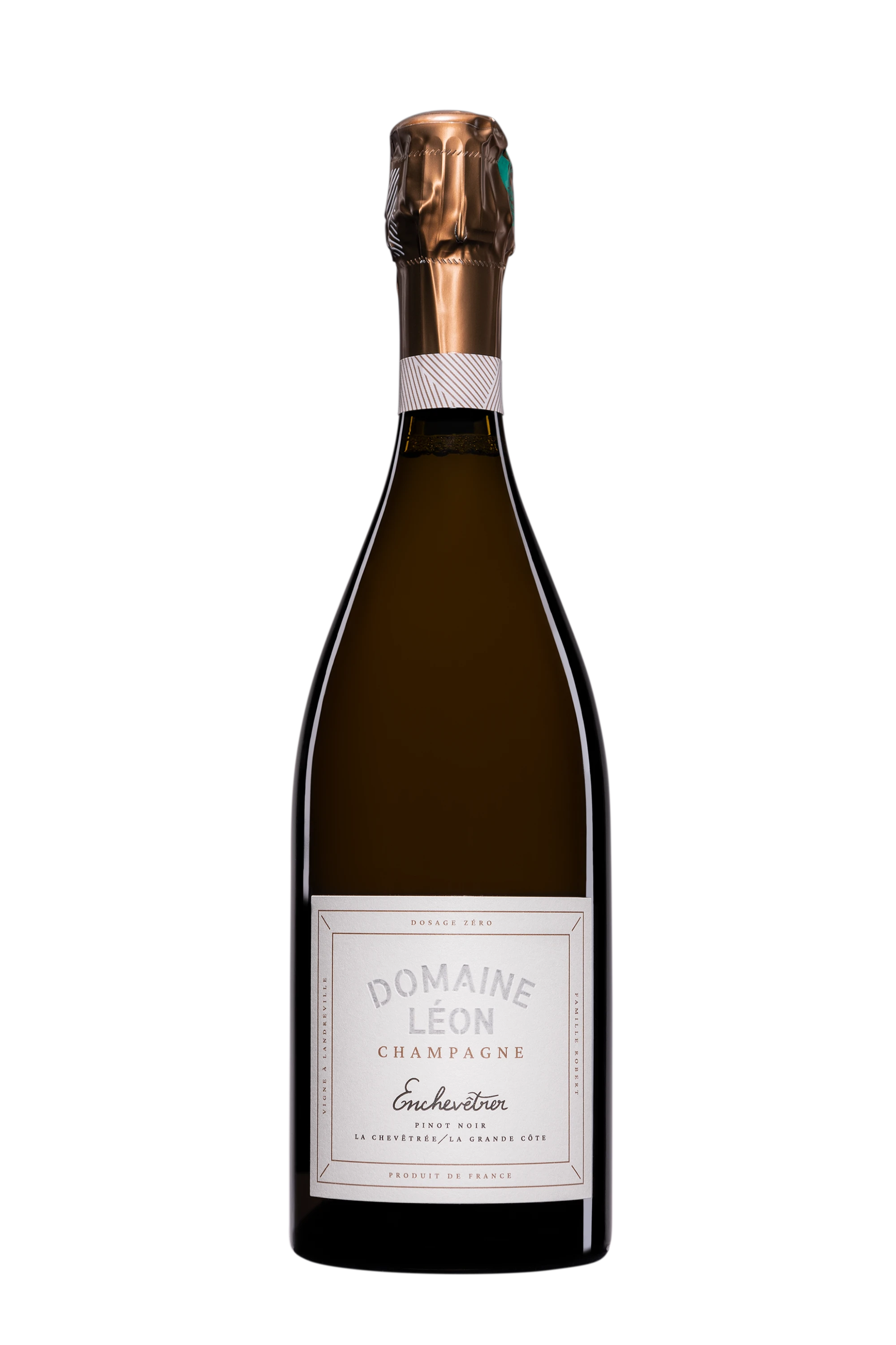 Domaine Léon - Champagne Brut Nature Blanc de Noirs "Enchevêtrer" Blanc 2021, 75cl