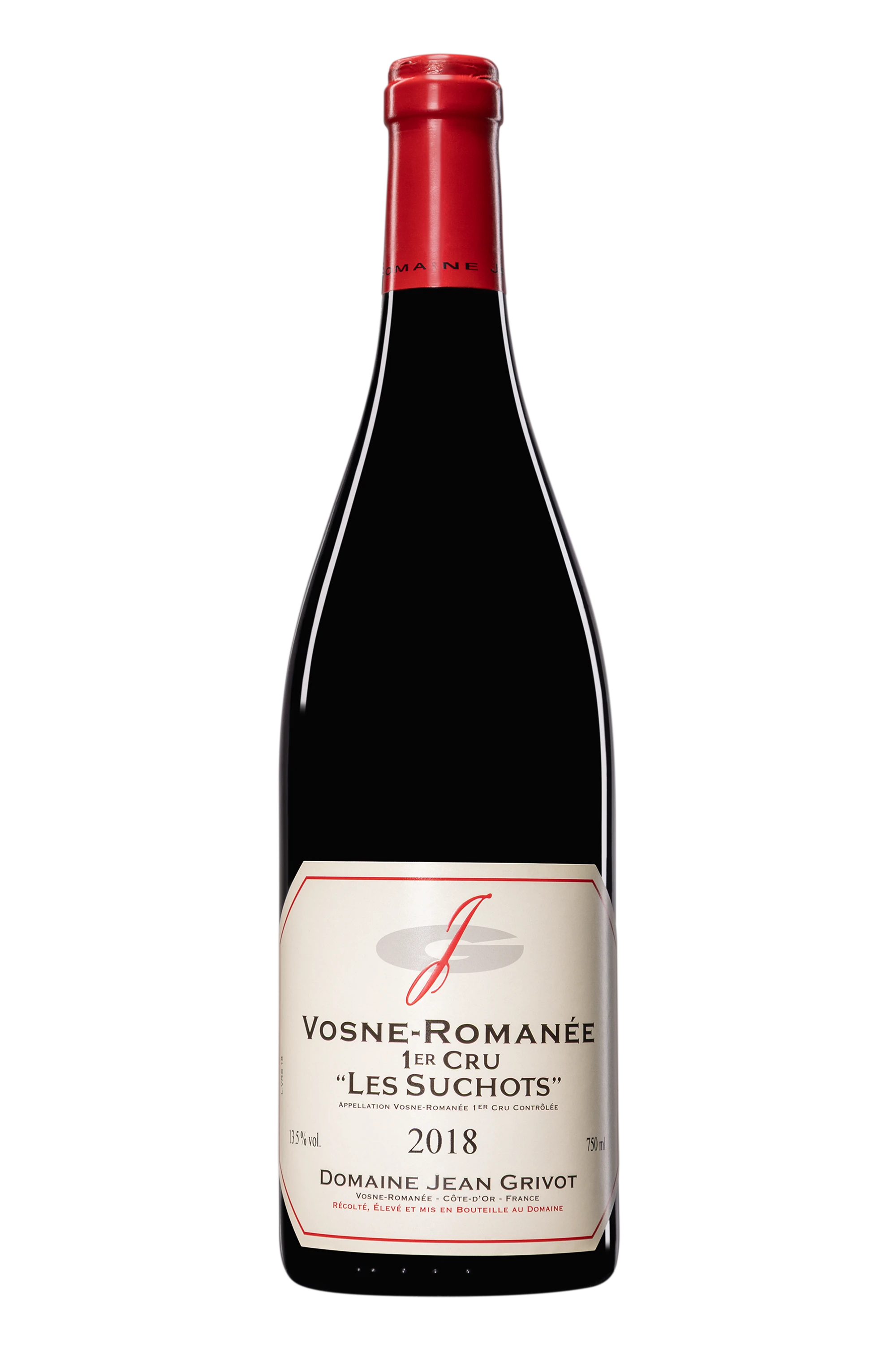 Domaine Jean Grivot - Vosne-Romanée 1er Cru "Les Suchots" Rouge 2018, 75cl