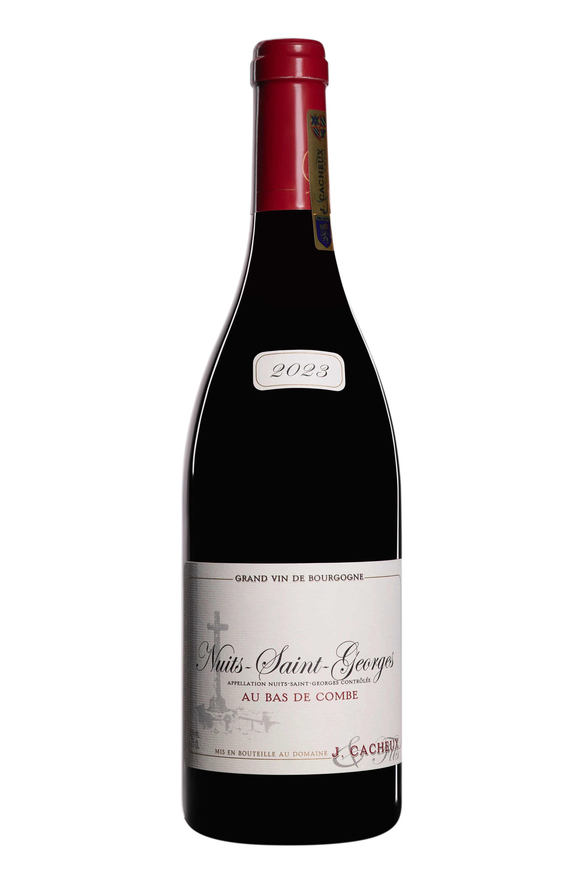 Domaine Jacques Cacheux - Nuits-Saint-Georges Villages "Au Bas de Combe" Rouge 2023, 75cl