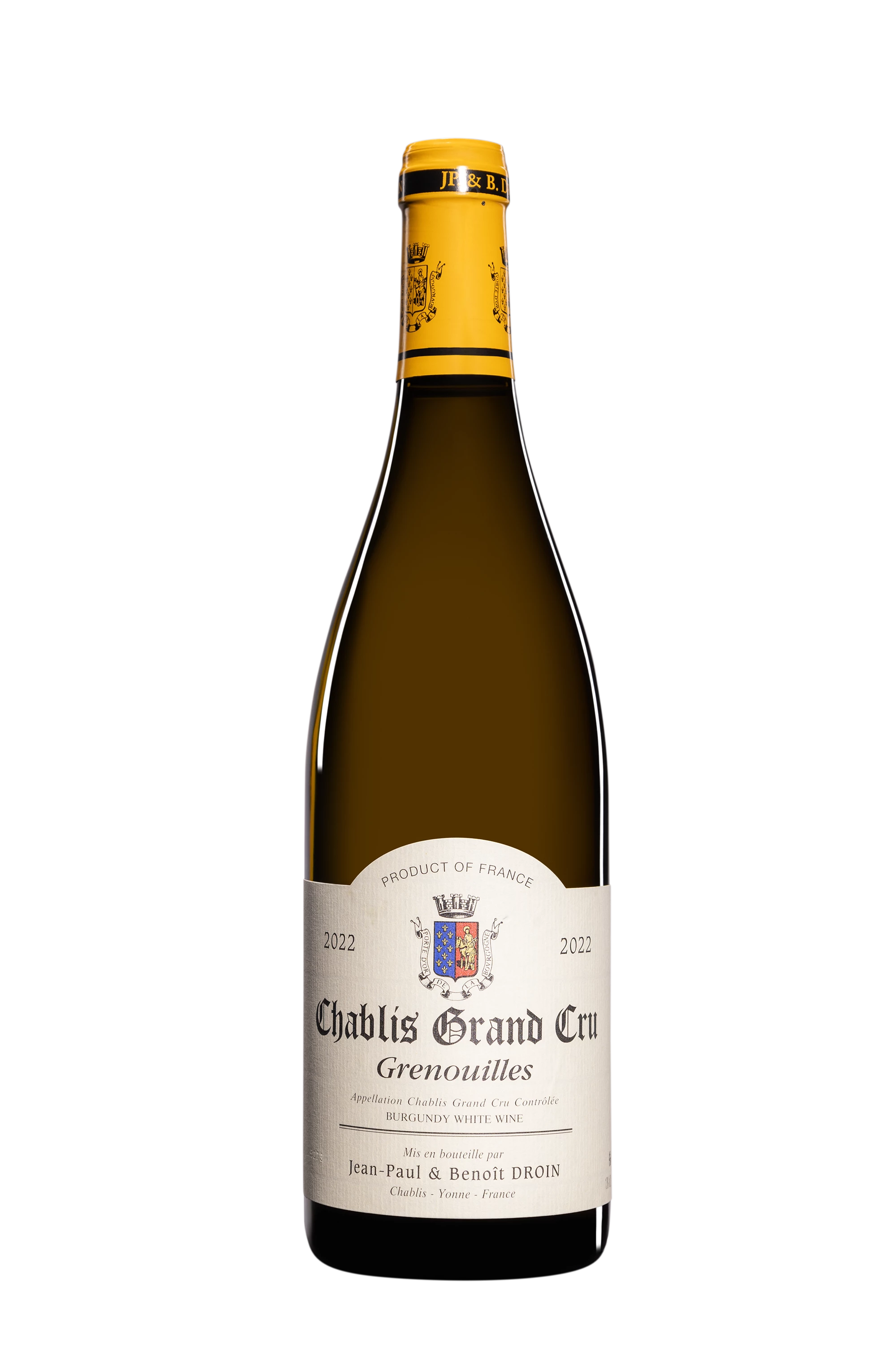 Domaine Jean-Paul Droin - Chablis Grand Cru "Grenouille" Blanc 2022 13°, 75cl