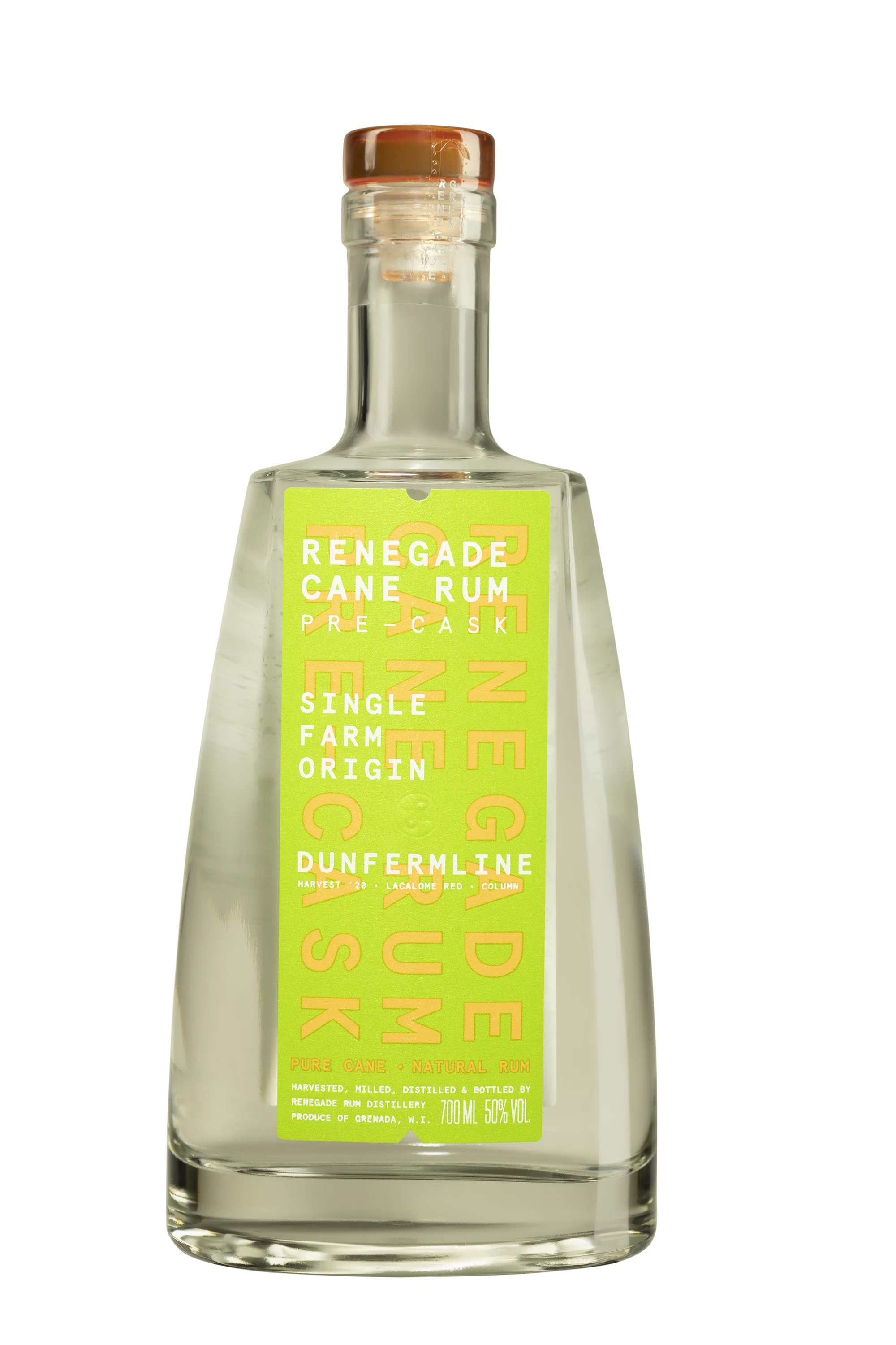 Renegade - Pur Cane Juice Grenadian Rum "Pre Cask Dunfermline Pot" Blanc 50° Giftbox, 70cl
