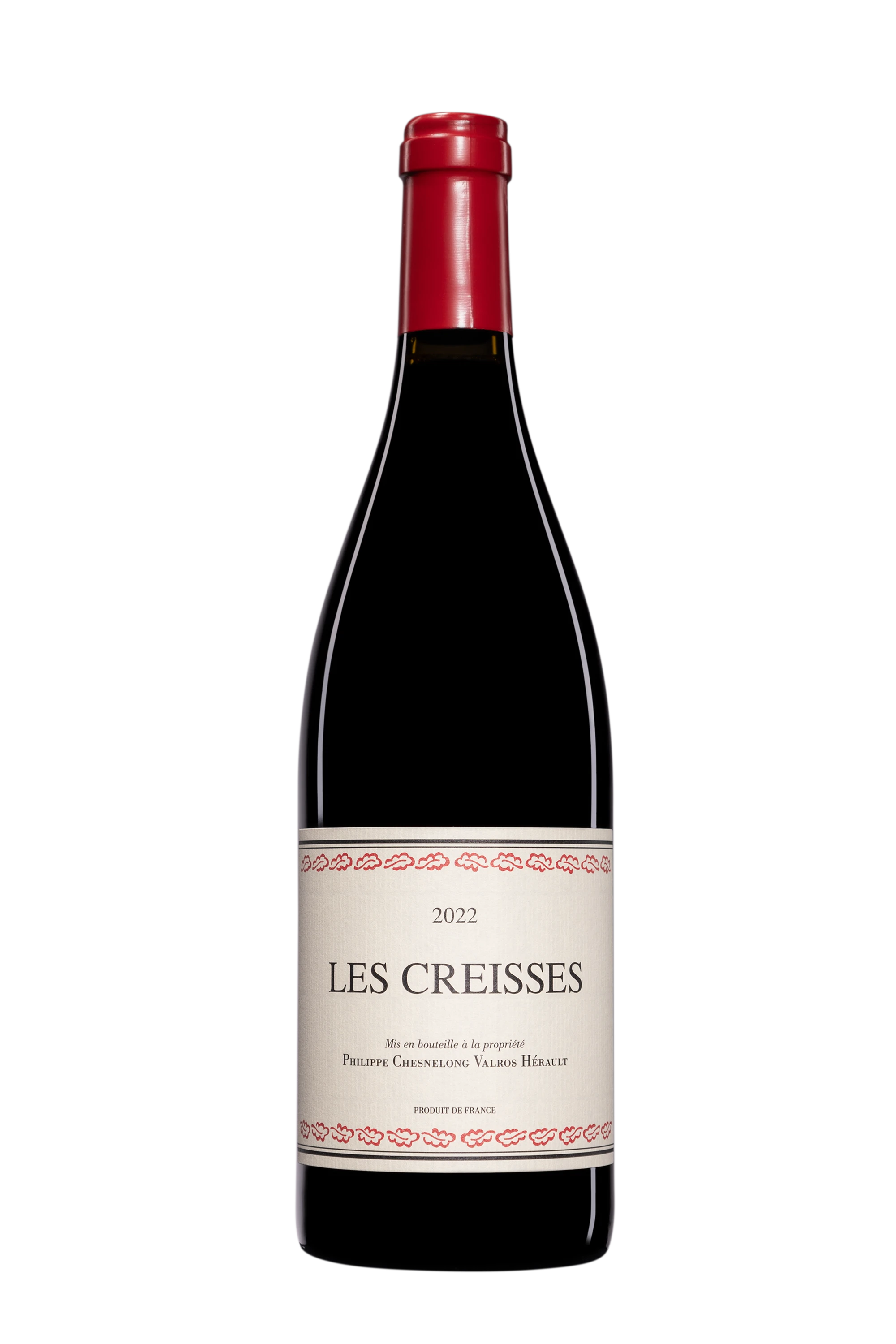 Domaine des Creisses - Vin de Pays d'Oc Rouge 2022, 75cl