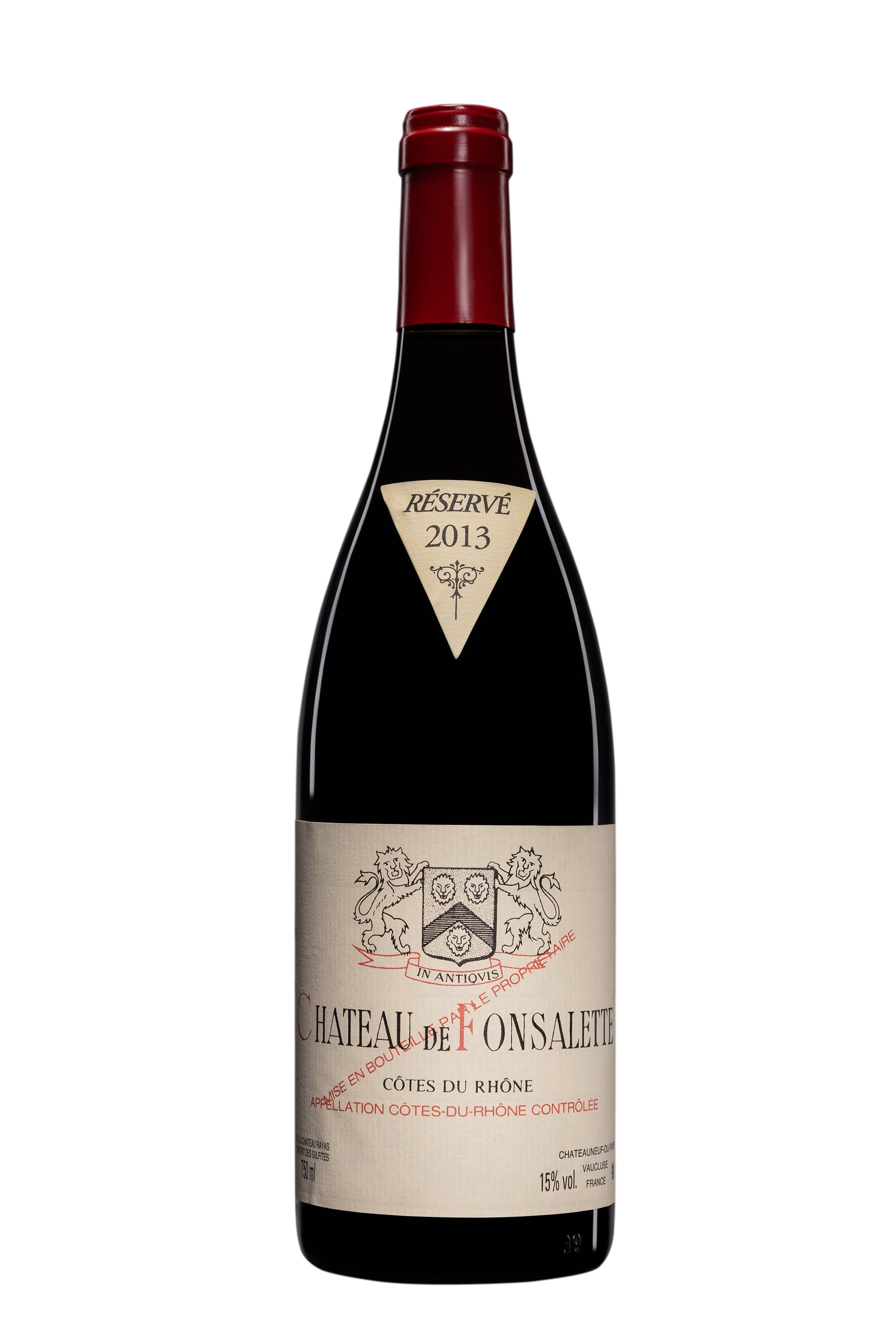 Château de Fonsalette - Côtes du Rhône Rouge 2013, 75cl