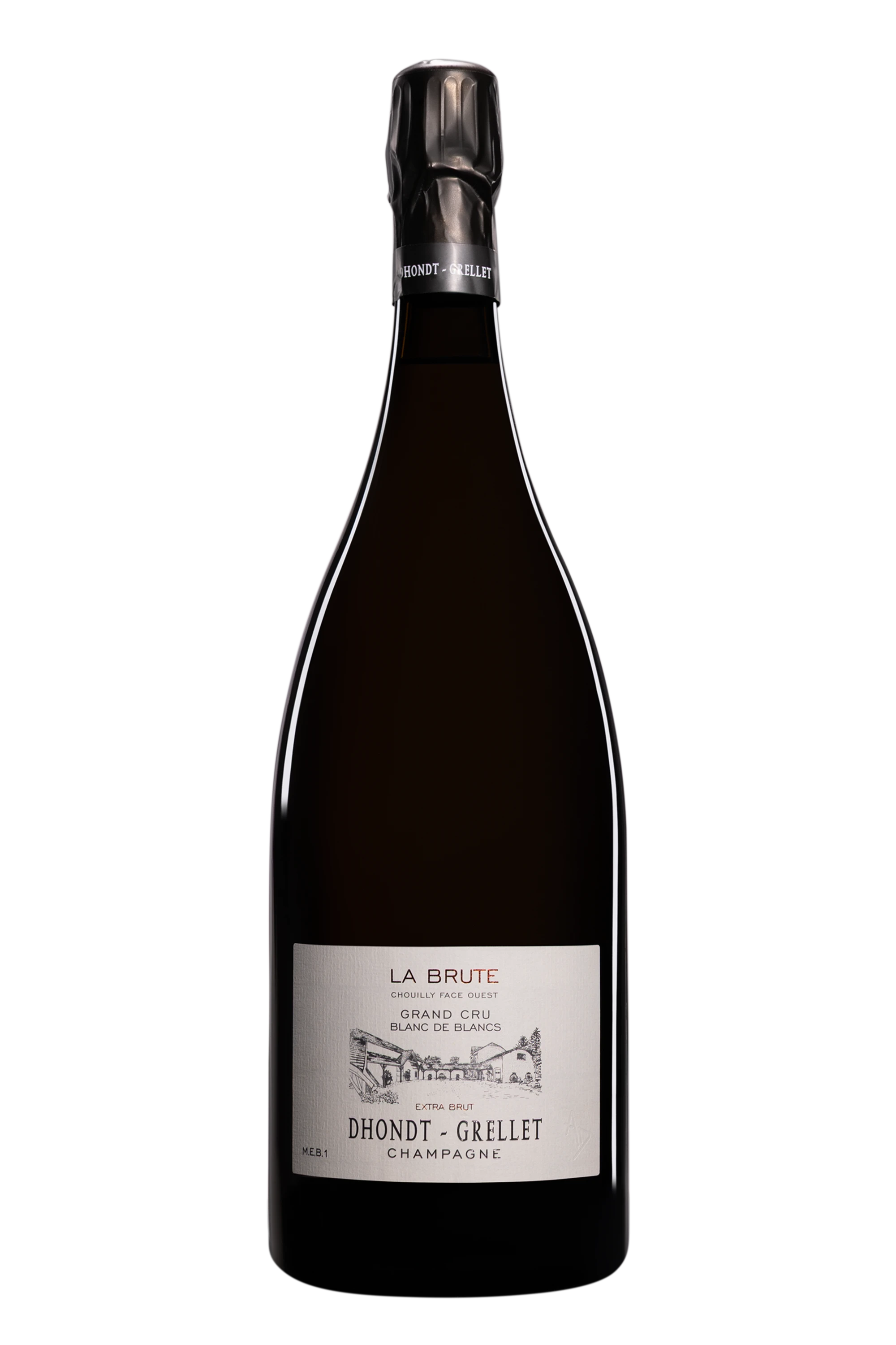 Domaine Dhondt-Grellet - Champagne Extra-Brut Grand Cru Blanc de Blancs "La Brute" Blanc Vendange 2019-2020-2021 Dégorgement 04.2025, 150cl