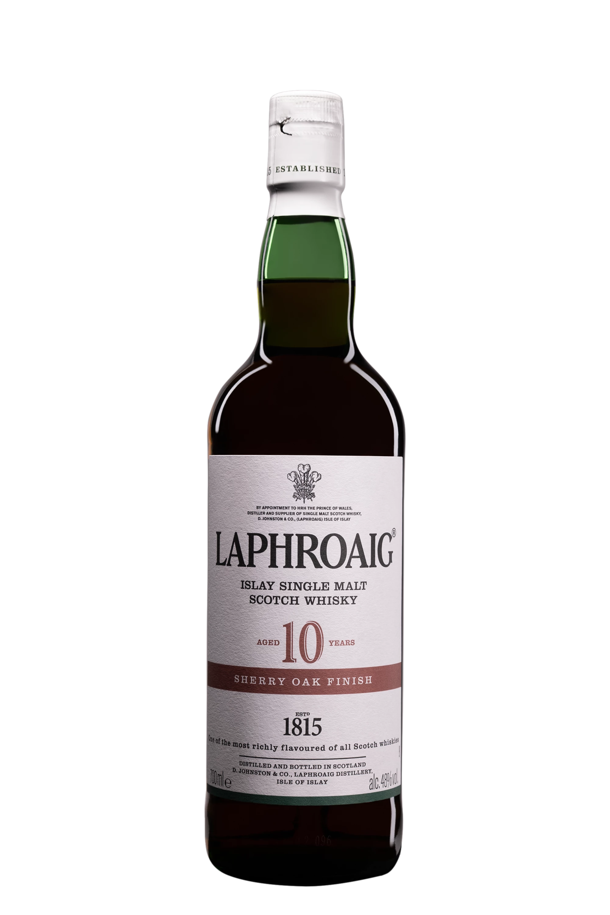 Laphroaig - Single Malt Scotch Whisky "10 Ans - Sherry Oak Finish" 48° Giftbox, 70cl