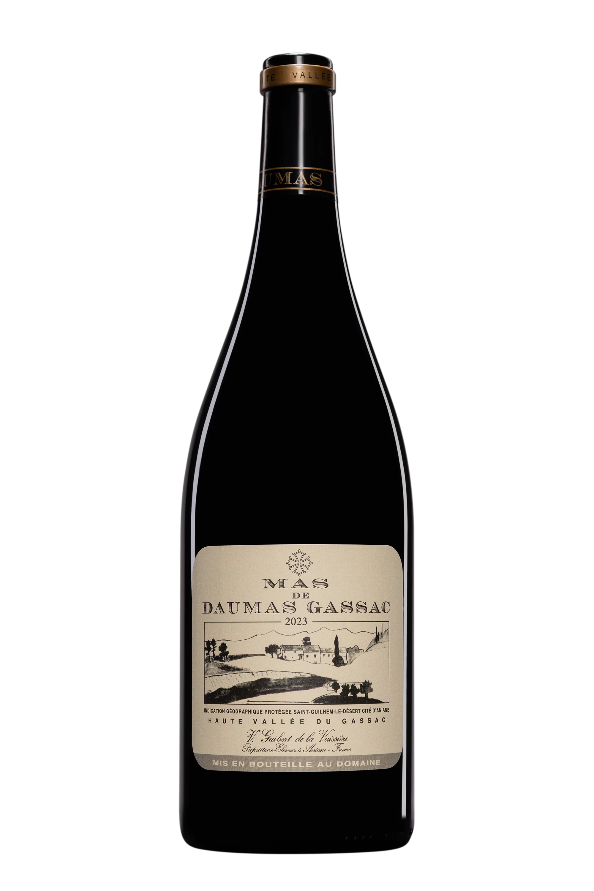 Mas Daumas Gassac - Vin de Pays de Saint Guilhem-le-Désert - Cité d'Aniane Rouge 2023, 150cl