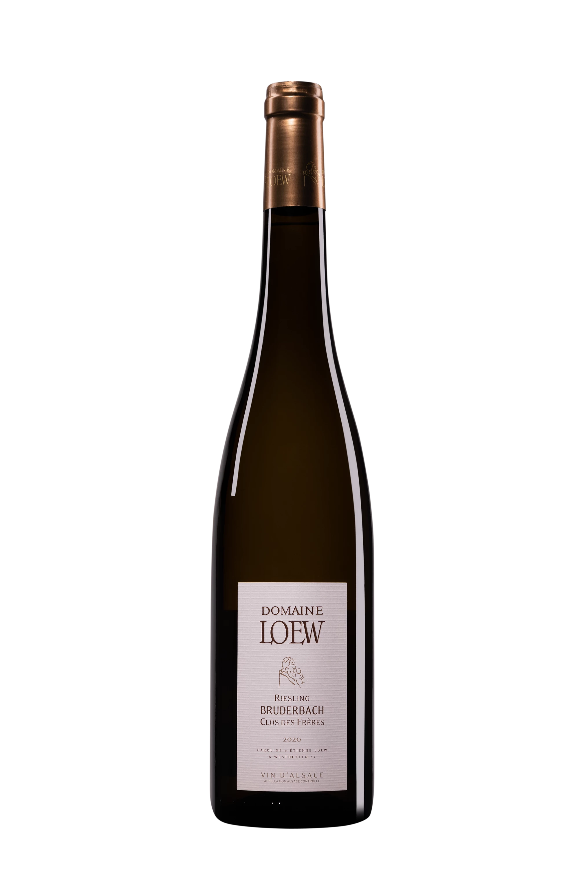 Domaine Etienne Loew - Alsace "Riesling - Bruderbach Clos des Frères" Blanc 2020, 75cl