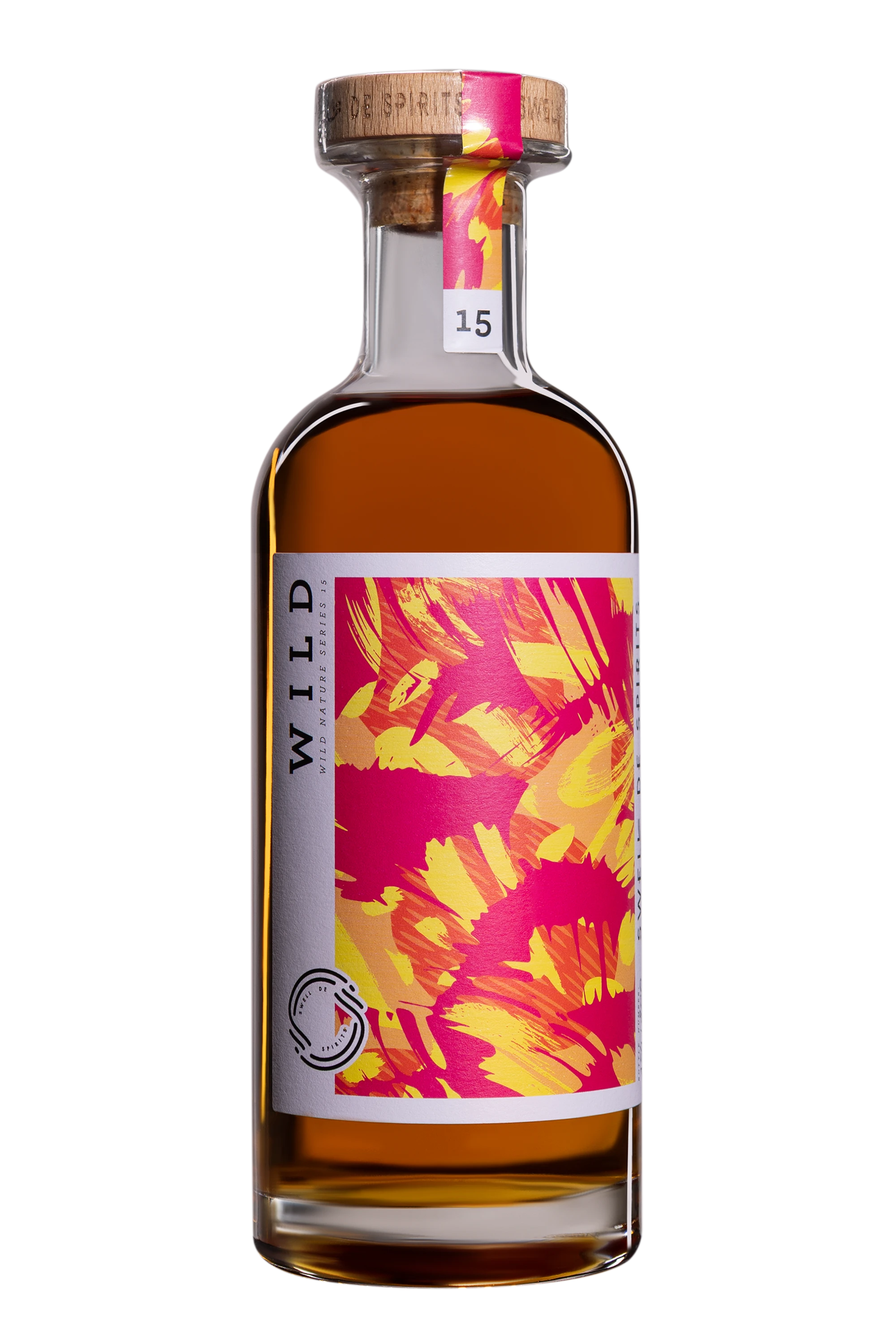Swell de Spirits - Molasses Jamaican Rhum "15 Ans Monymusk - Wild Nature N°15" Brun 2010 66.9°, 50cl