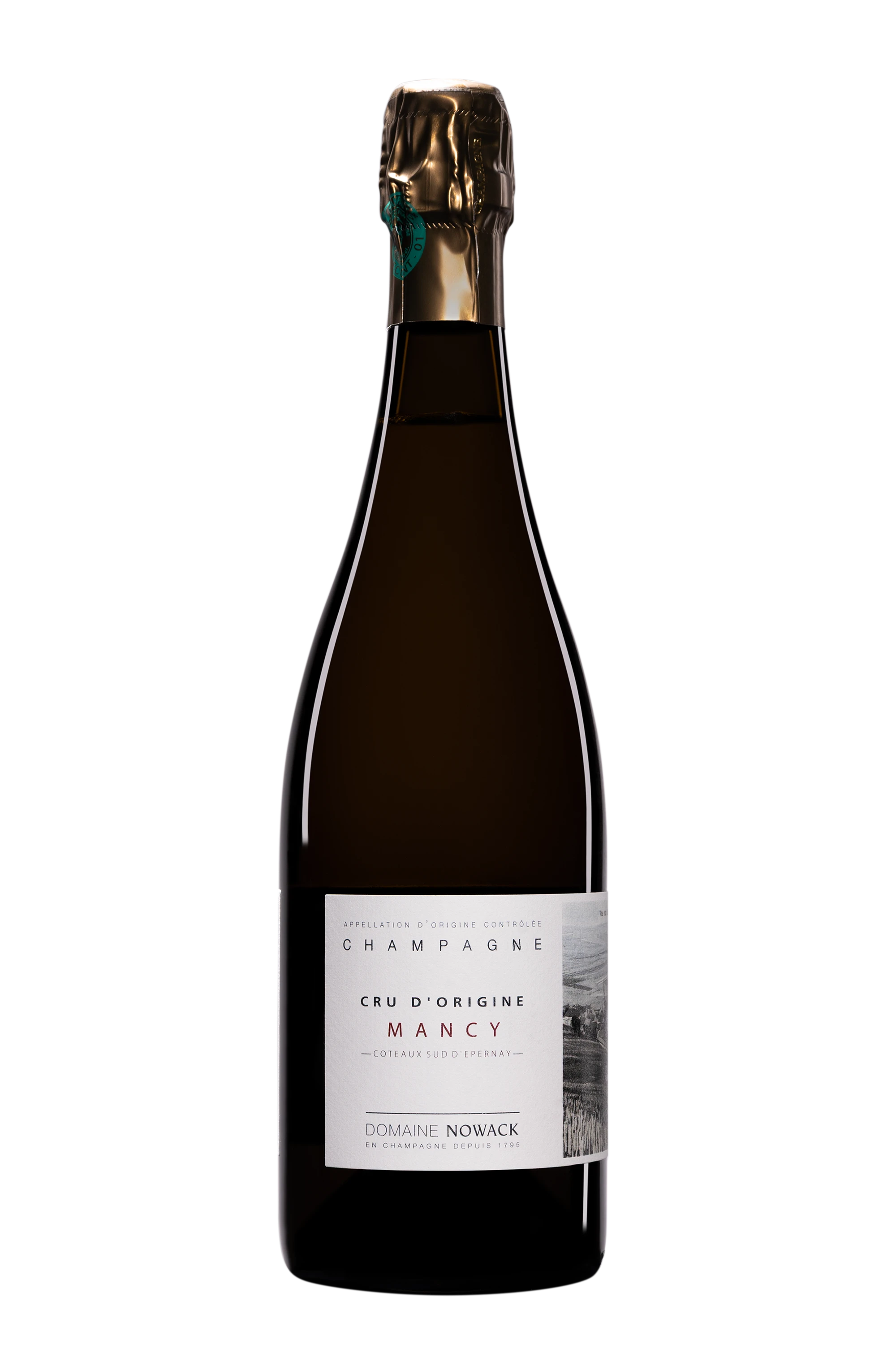 Domaine Nowack - Champagne Extra-Brut Blanc de Blancs Millésimé "Mancy" Blanc 2016 Dégorgement 02.2025 12°, 75cl