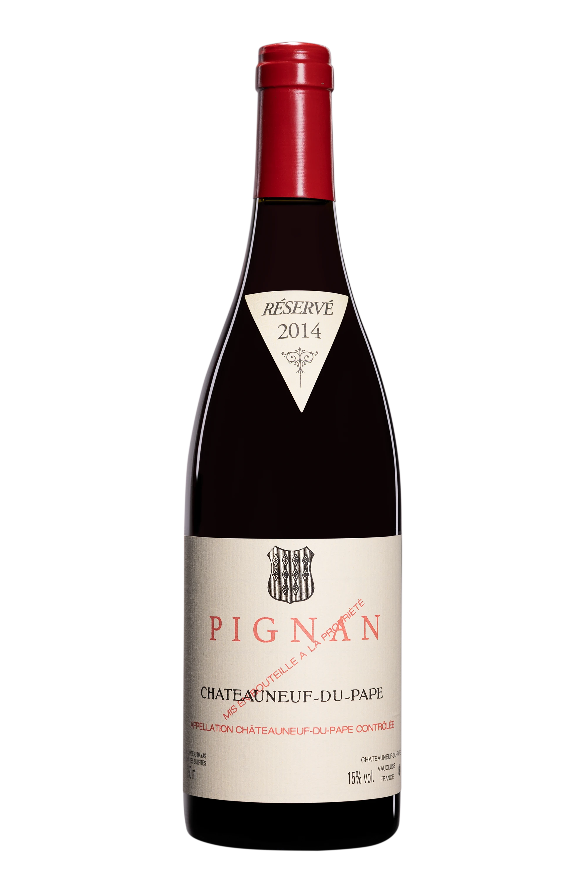 Château Rayas - Châteauneuf-du-Pape "Pignan" Rouge 2014 15°, 75cl