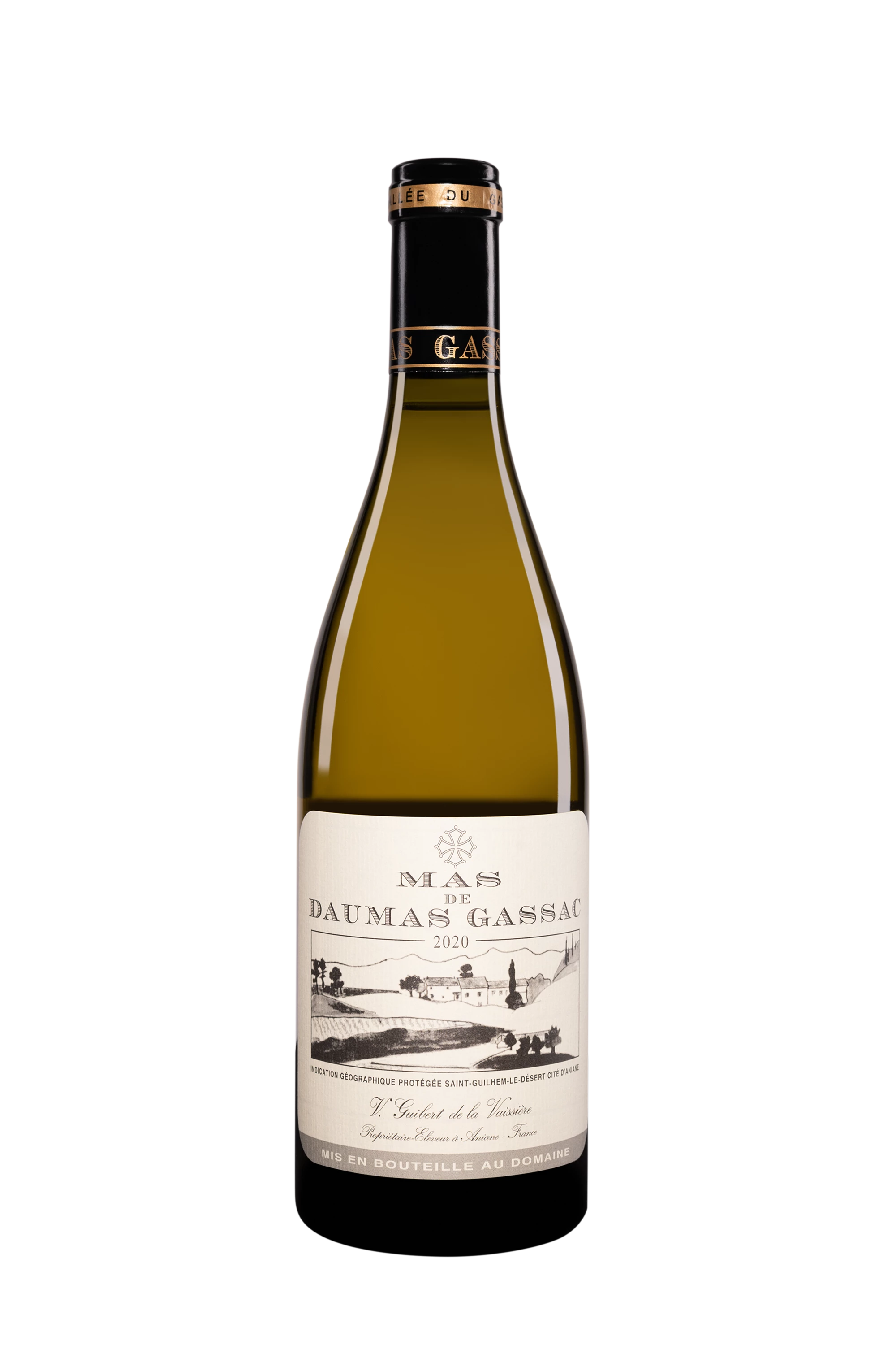 Mas Daumas Gassac - Vin de Pays de Saint Guilhem-le-Désert – Cité d'Aniane Blanc 2020, 75cl