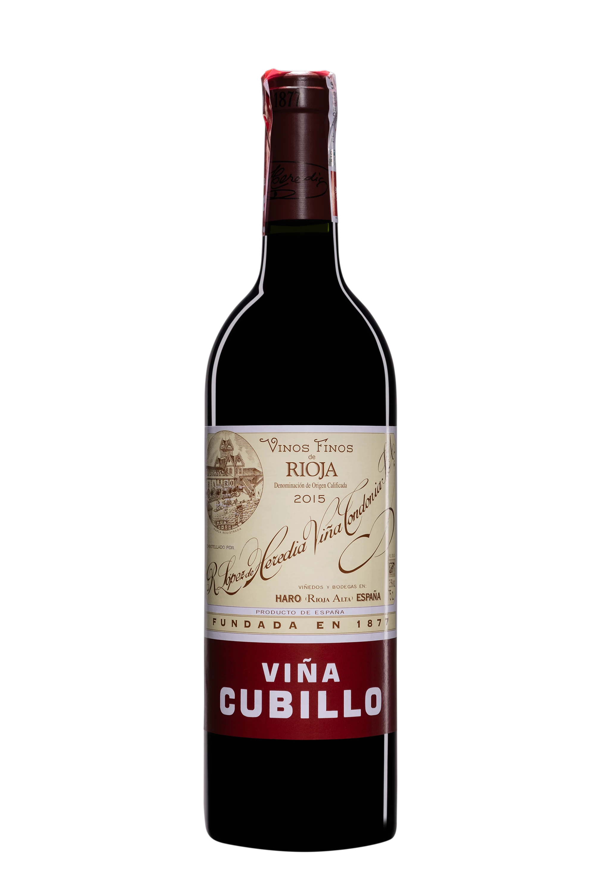 Bodega Lopez de Heredia - Rioja "Vina Cubillo" Rouge 2015, 75cl