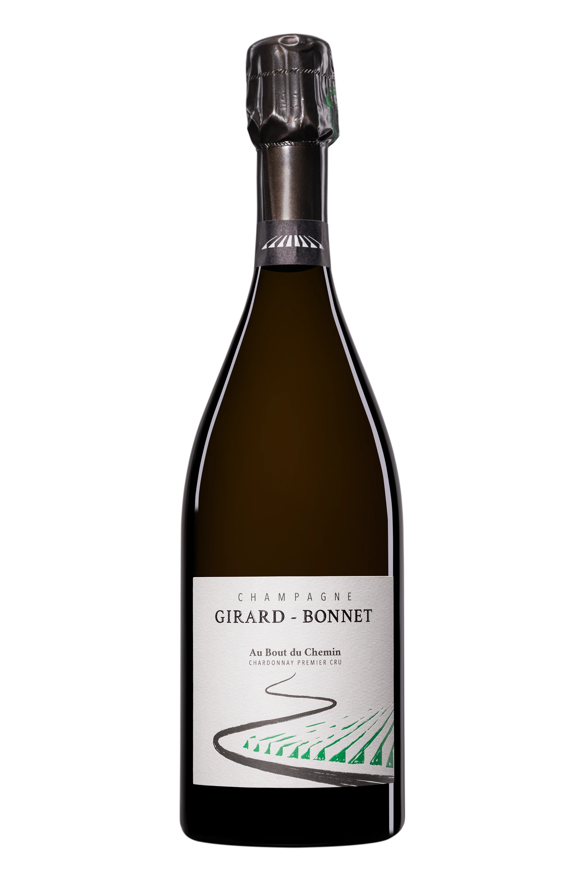 Champagne Girard-Bonnet - Champagne Extra-Brut 1er Cru Blanc de Blancs "Au Bout du Chemin" Blanc Vendange 2023 Dégorgement 16 Feb. 2026 12.5°, 75cl