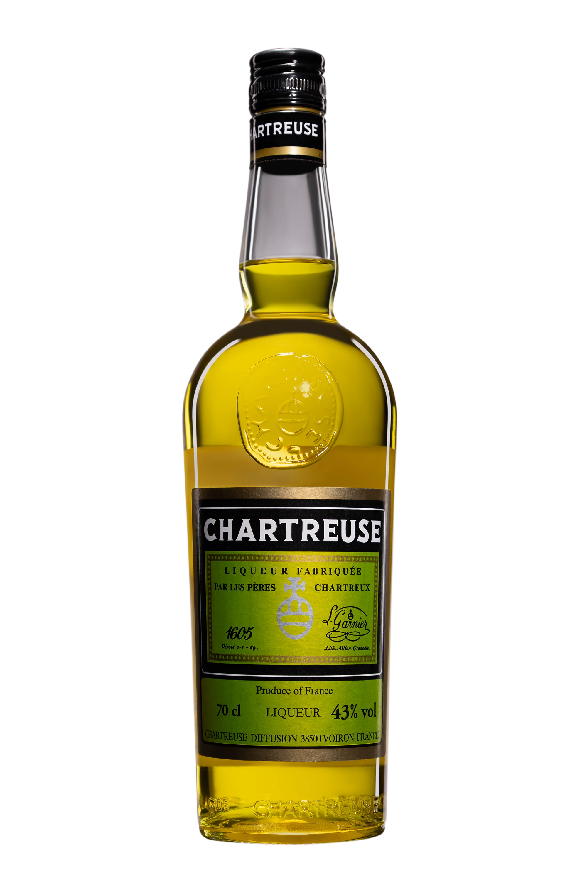 Chartreuse - Liqueur "Santa Tecla - Release 2017" Jaune 43°, 70cl