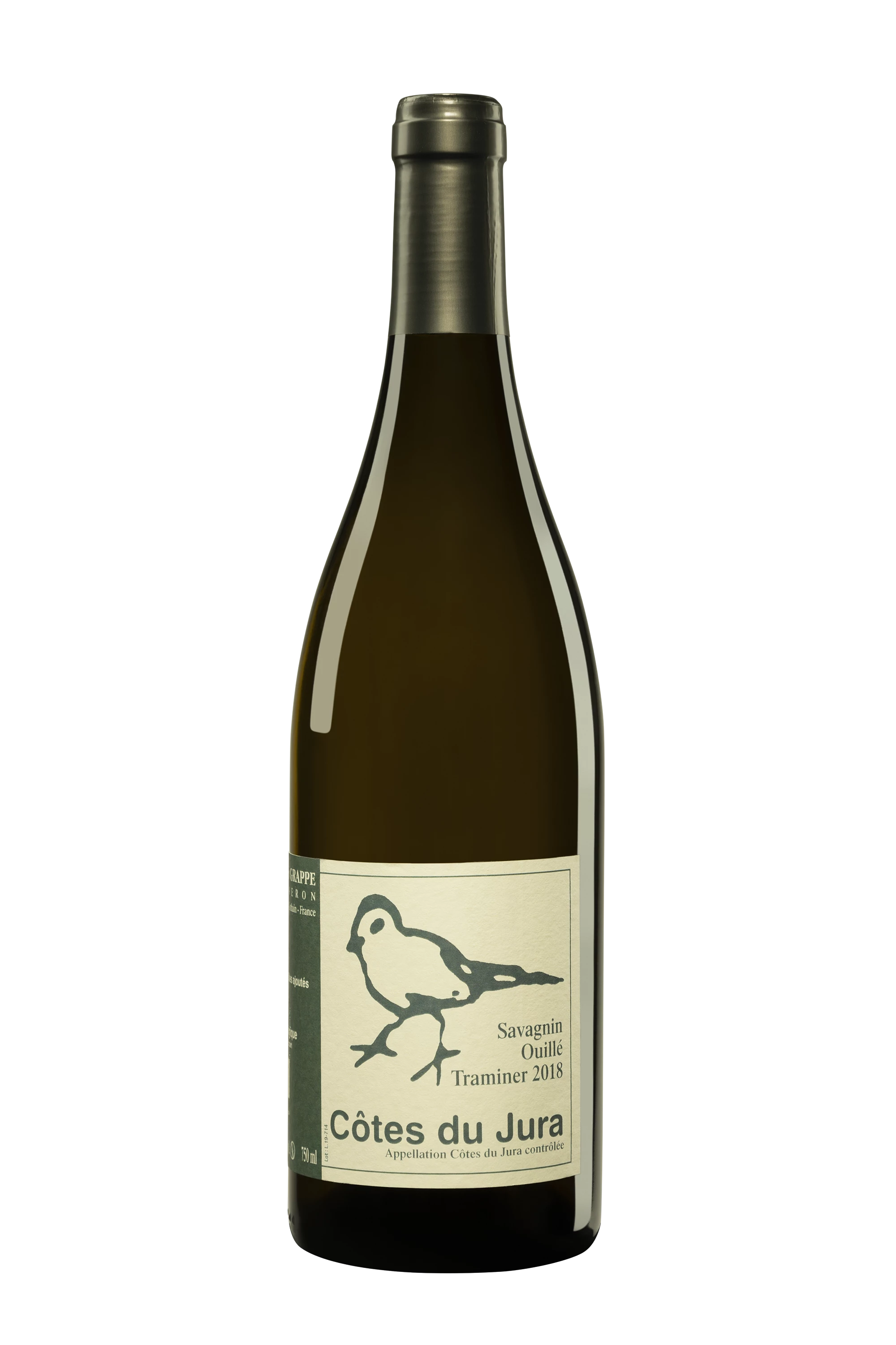 Domaine Didier Grappe - Côtes du Jura "Traminer - Savagnin Ouillé" Blanc 2018, 75cl