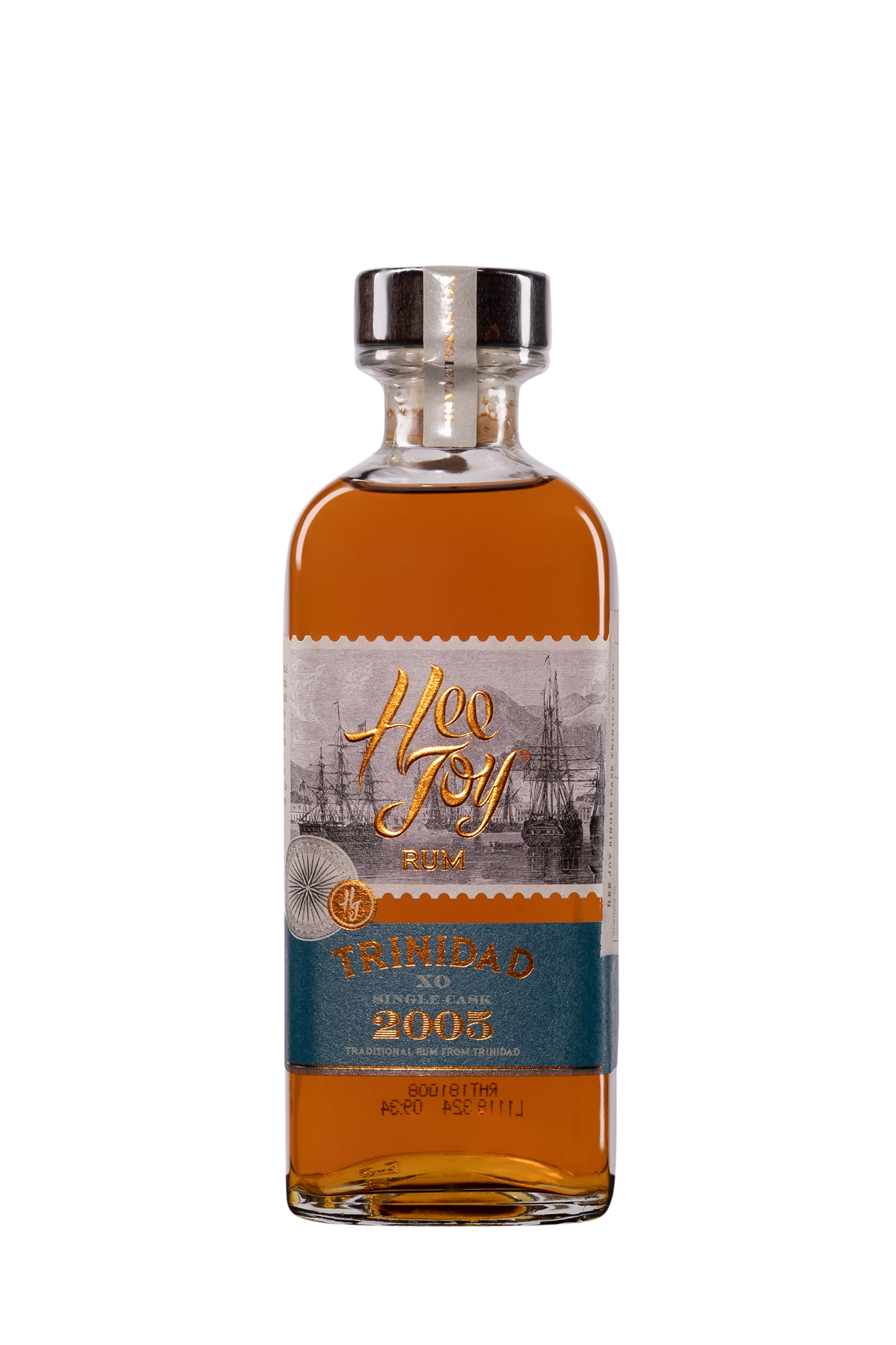 Hee Joy - Molasses Trinidadian Rhum "XO - Single Cask" Brun 2005 45°, 50cl
