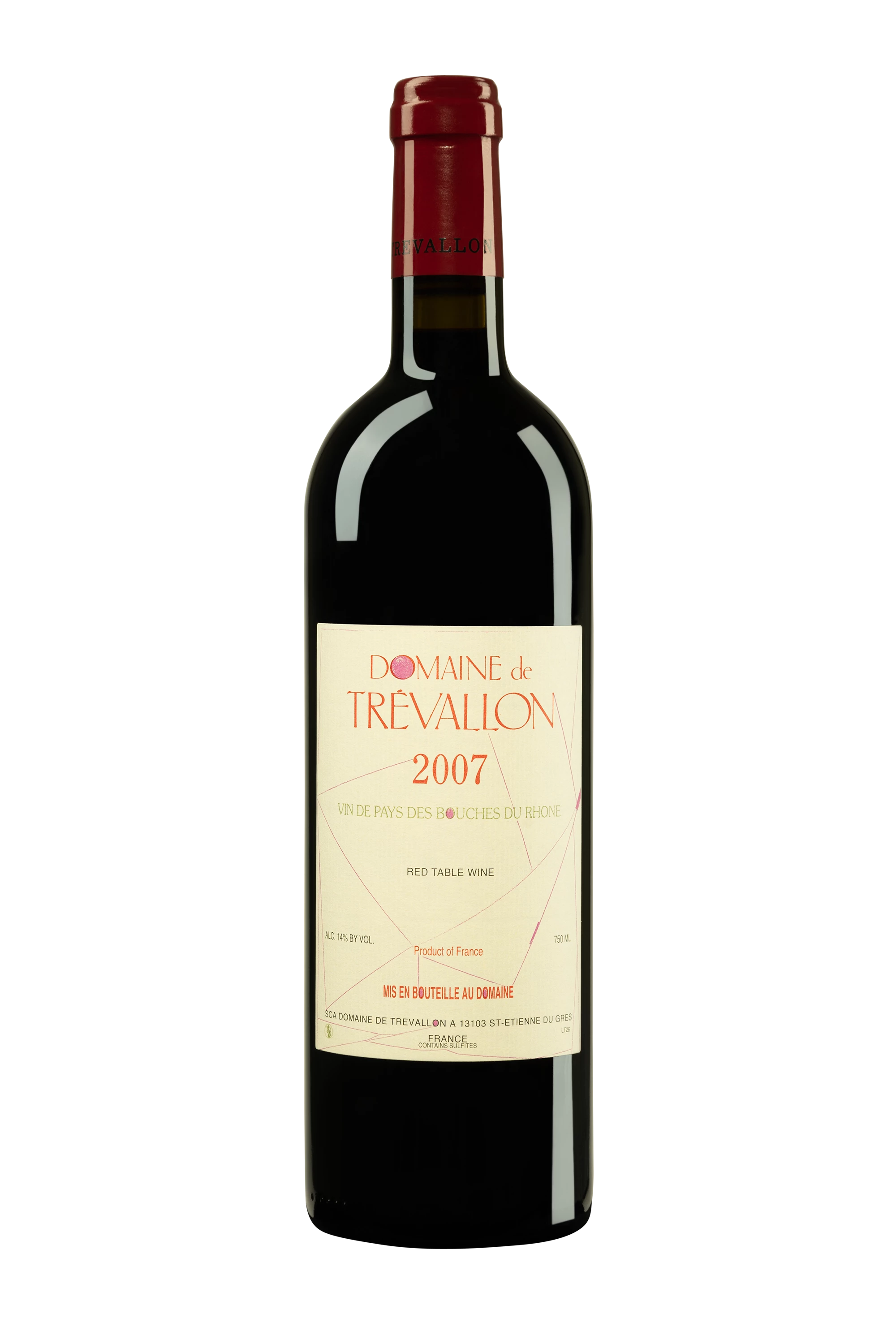 Domaine de Trévallon - Vin de Pays des Alpilles Rouge 2007, 75cl