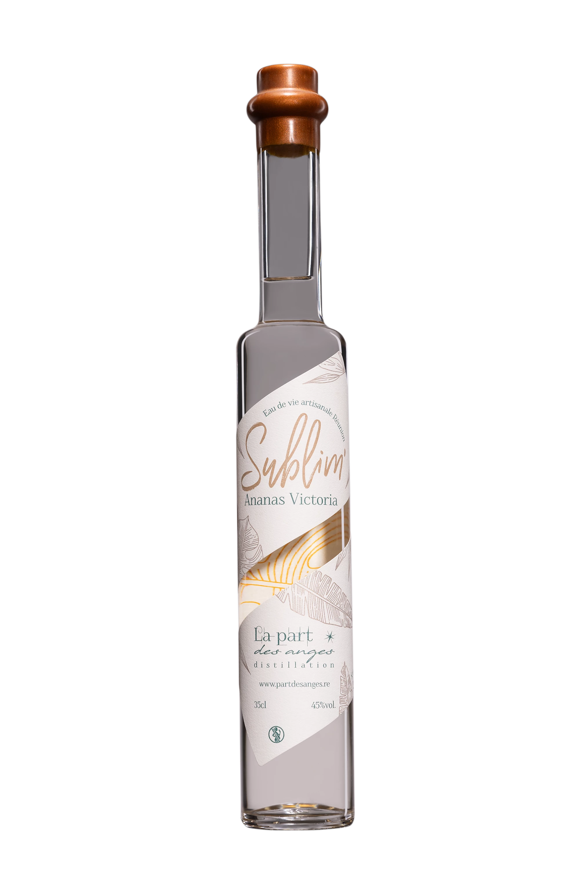 La Part des Anges - Eau de Vie de la Réunion "Ananas - Sublime" 45°, 35cl
