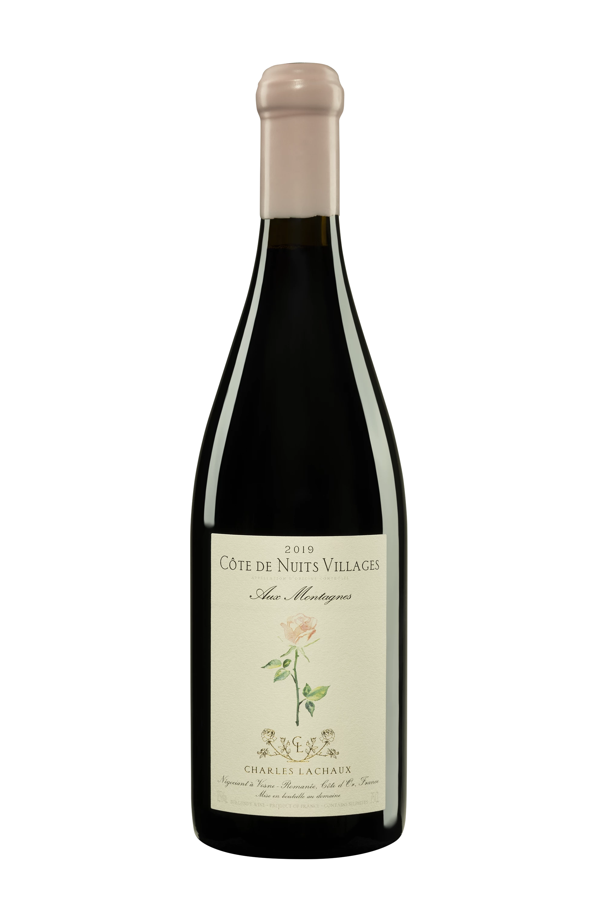 Maison Charles Lachaux - Côte de Nuits Villages "Aux Montagnes" Rouge 2019, 75cl