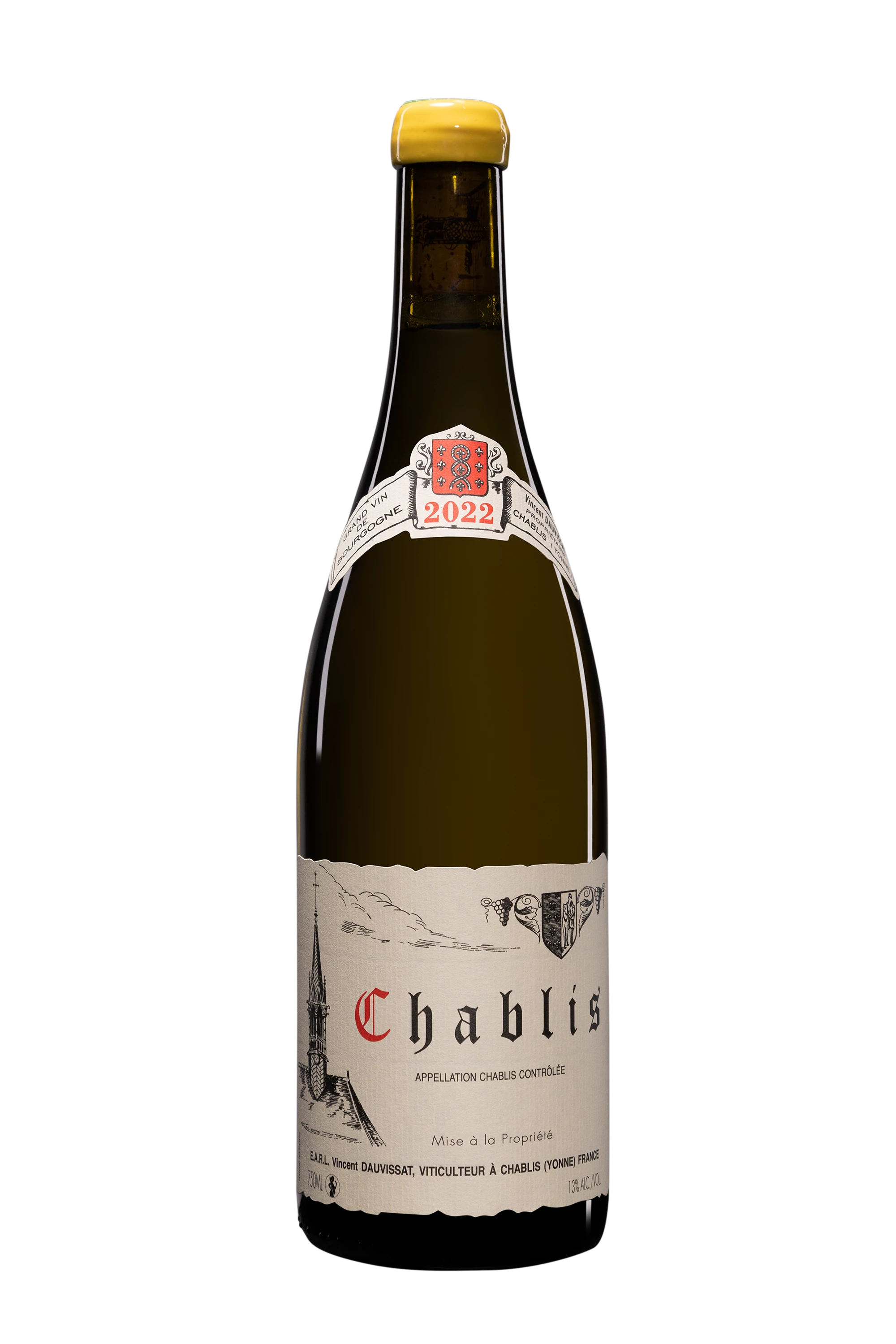Domaine Vincent Dauvissat - Chablis "Villages" Blanc 2022, 75cl
