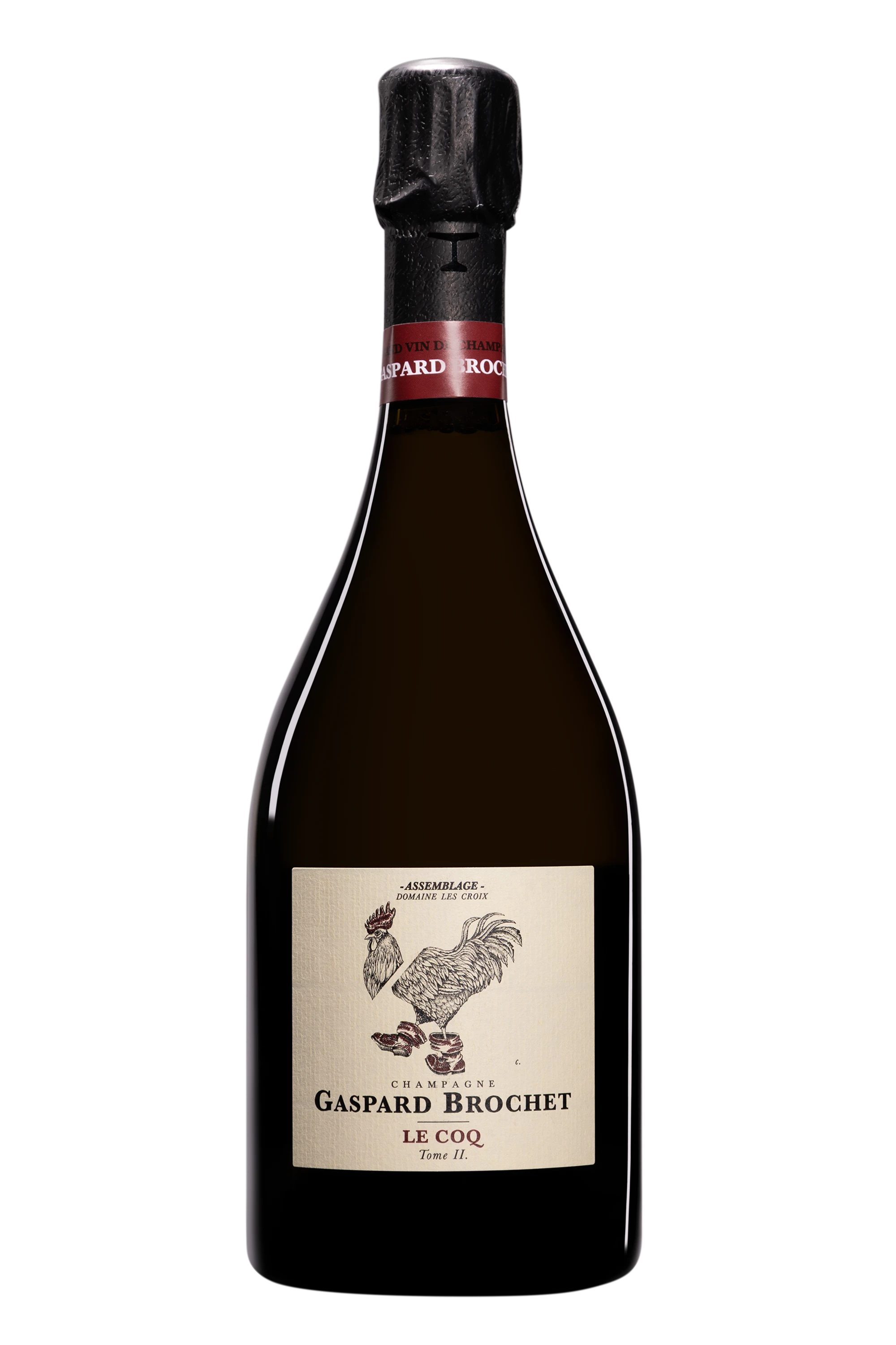 Domaine Gaspard Brochet - Champagne Extra-Brut Millésimé "Le Coq - Tome II" Blanc 2023 Dégorgement 12 Dec. 2025 12.5°, 75cl