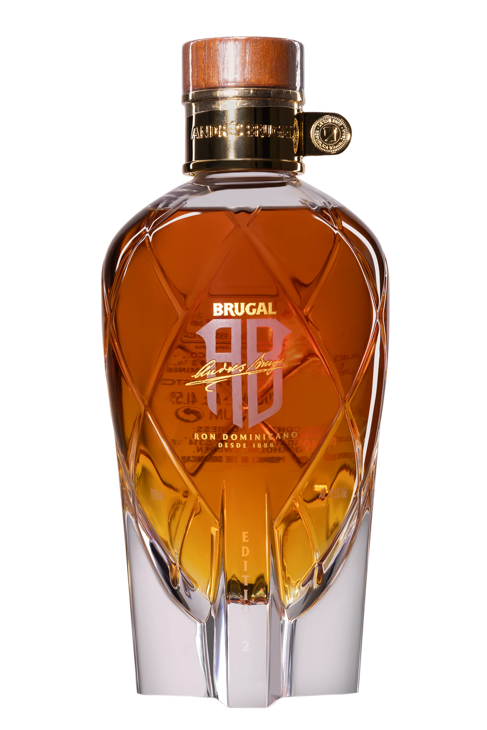 Brugal - Molasses Dominican Rhum "Andrès Brugal - 2nd Edition" Brun NV 41.5°, 70cl
