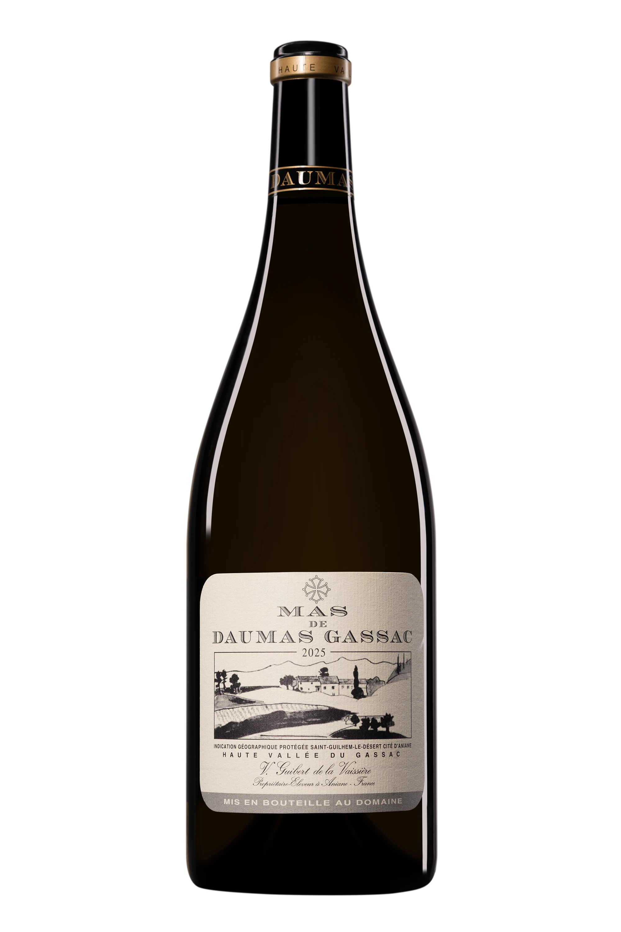 Mas Daumas Gassac - Vin de Pays de Saint Guilhem-le-Désert – Cité d'Aniane Blanc 2025 13.5°, 150cl