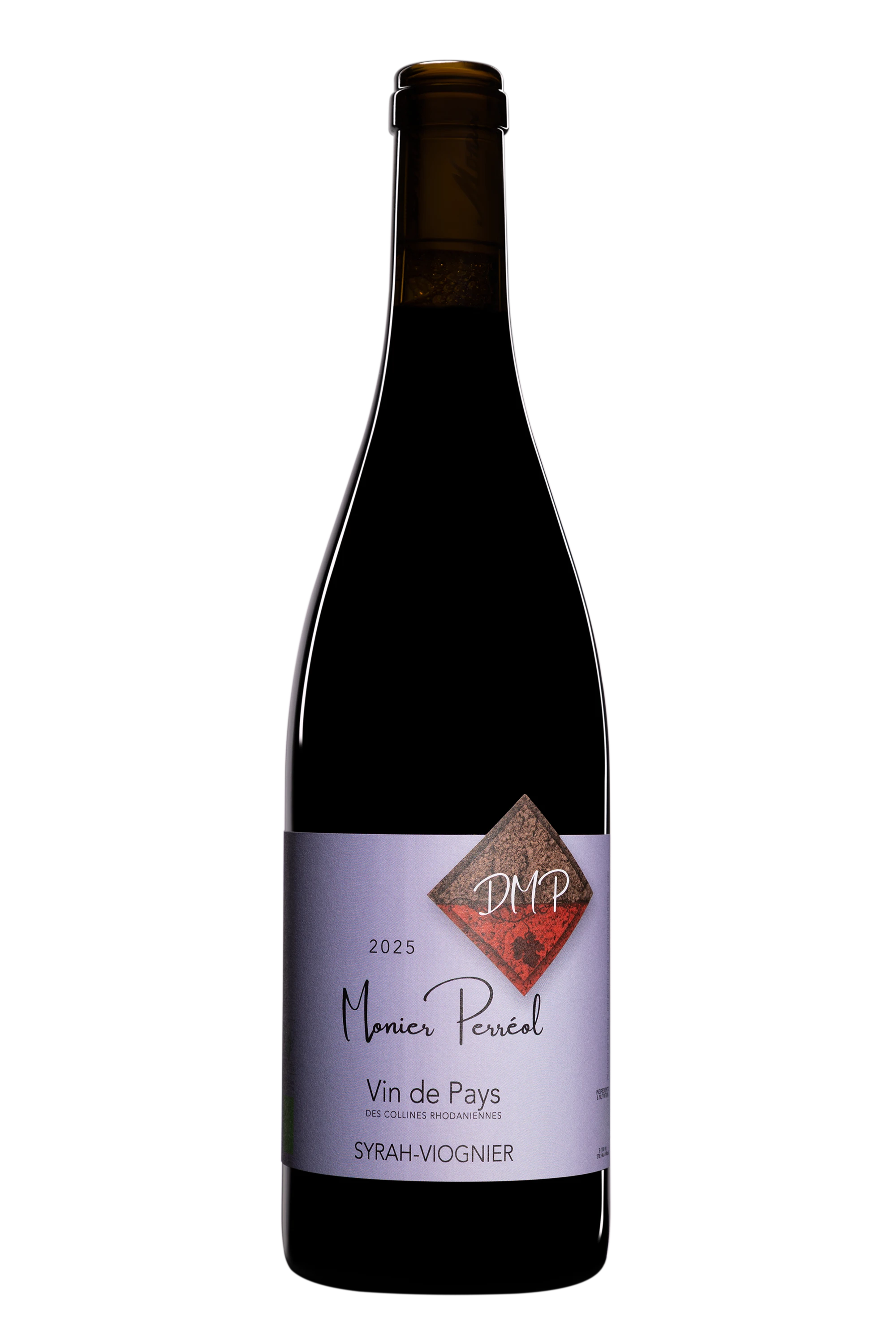 Domaine Monier Perréol - Vin de Pays des Collines Rhodaniennes "Syrah - Viognier" Rouge 2025, 75cl