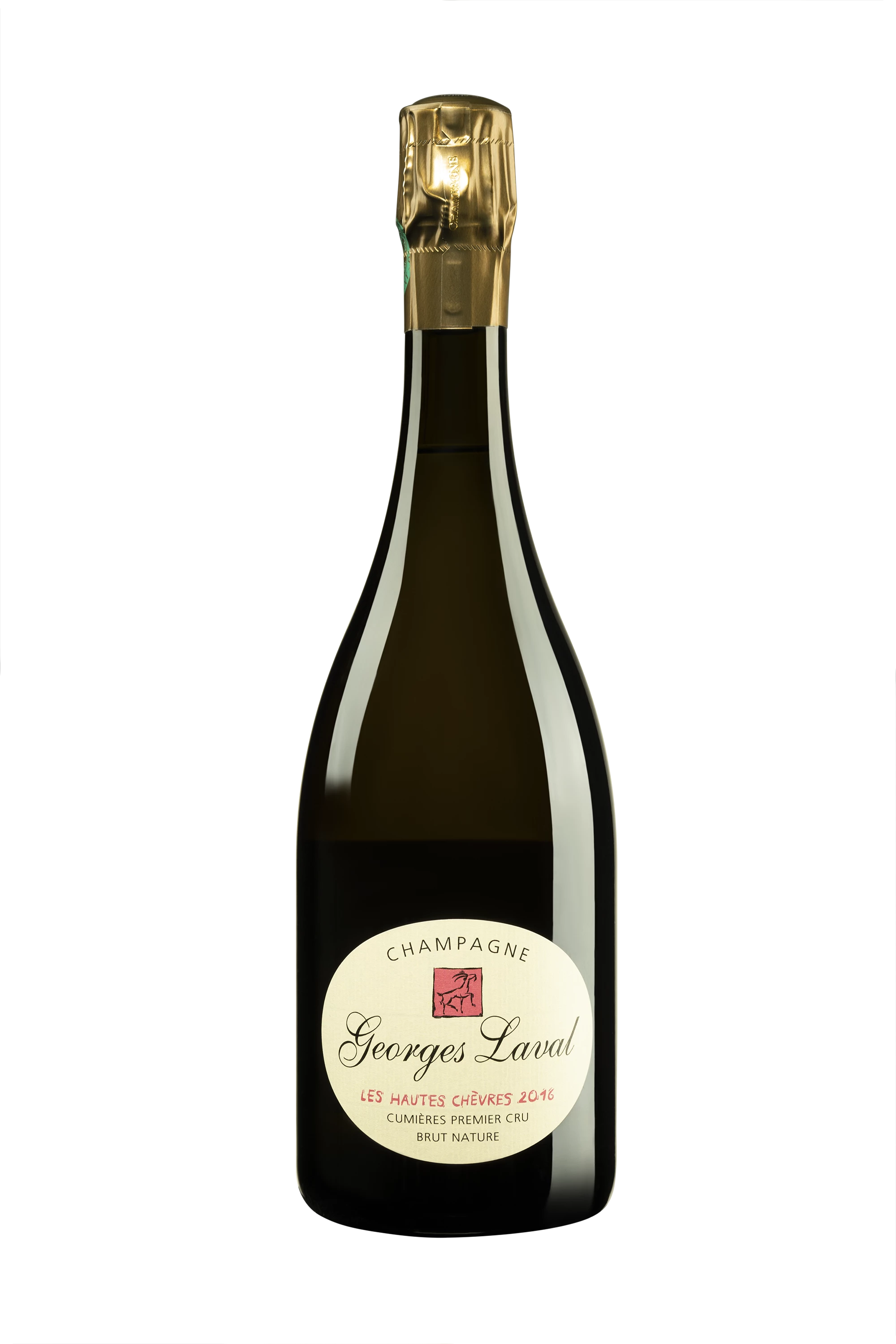 Domaine Georges Laval - Champagne Brut Nature Blanc de Noirs 1er Cru "Les Hautes Chèvres" Blanc 2016, 75cl