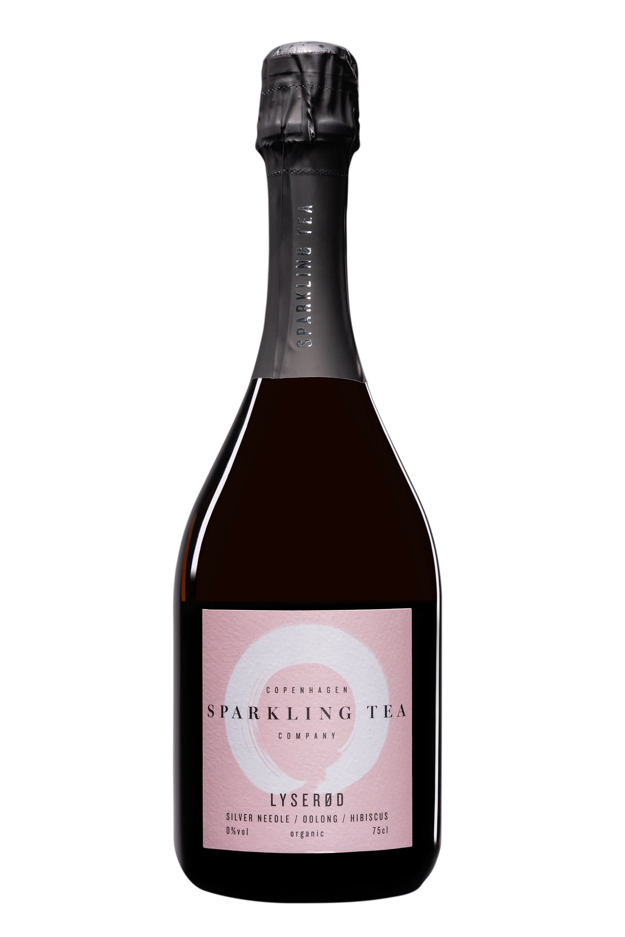 Sparkling Tea Company - Boisson pétillant sans alcool "Lyserod" Rosé, 75cl