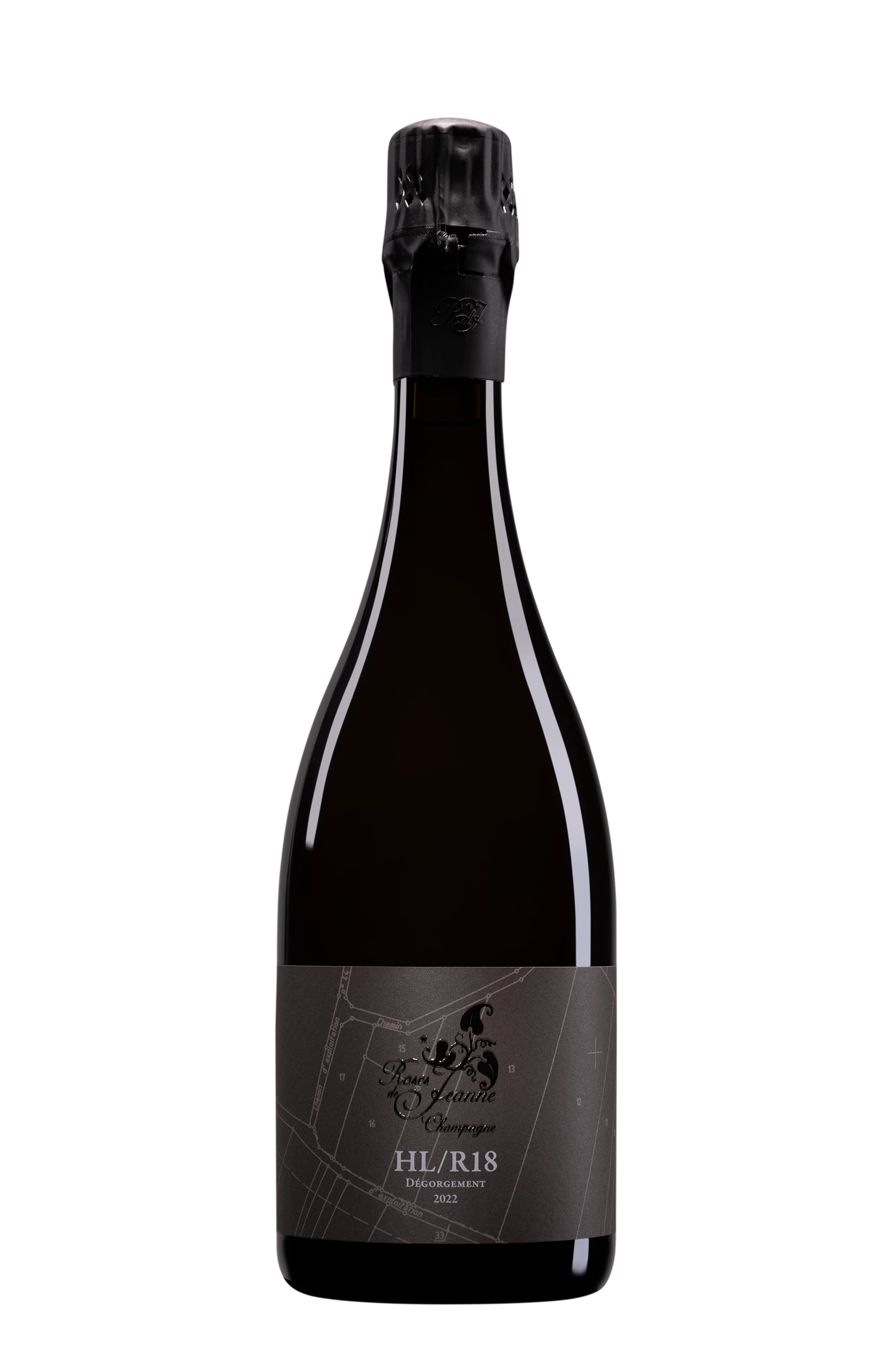 Domaine Roses de Jeanne - Champagne Brut Blanc de Blancs "La Haute-Lemblé" Blanc Vendange 2018 Dégorgement 2022 12.5°, 75cl