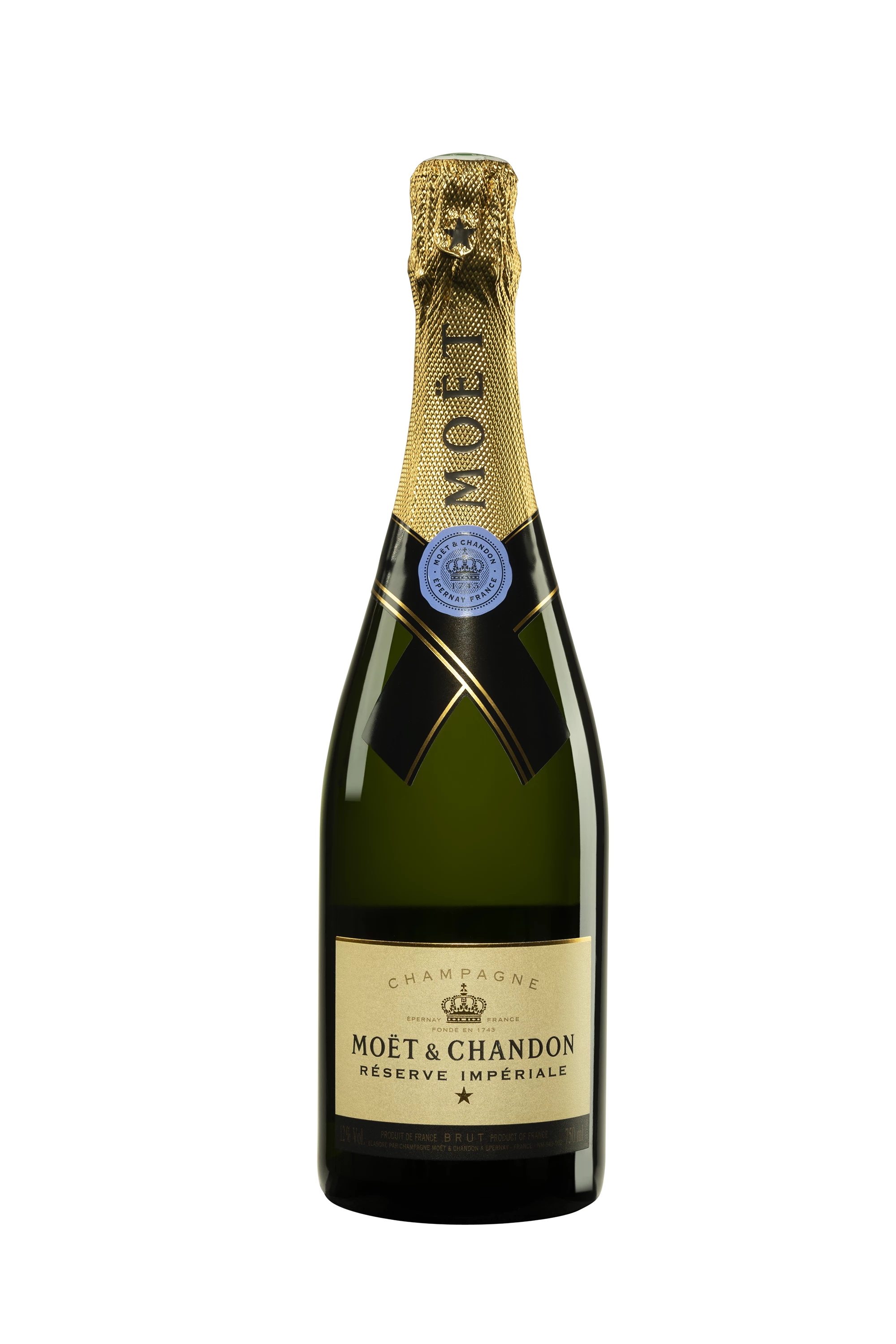 Maison Moët & Chandon - Champagne Brut "Réserve Impériale" Blanc NV 12° Giftbox, 75cl