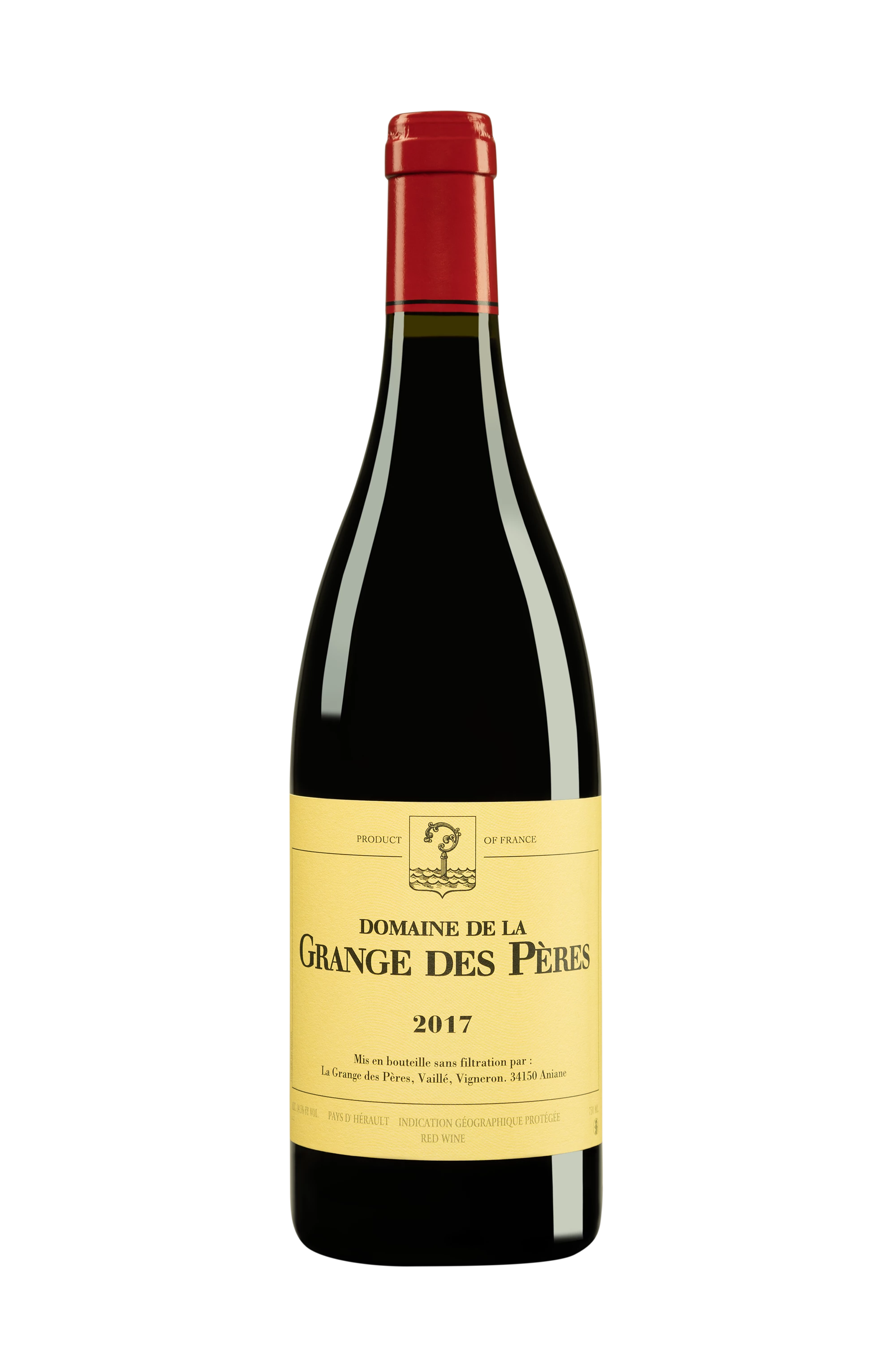 Domaine de la Grange des Pères - Vin de Pays de l'Hérault Rouge 2017 14.5°, 75cl