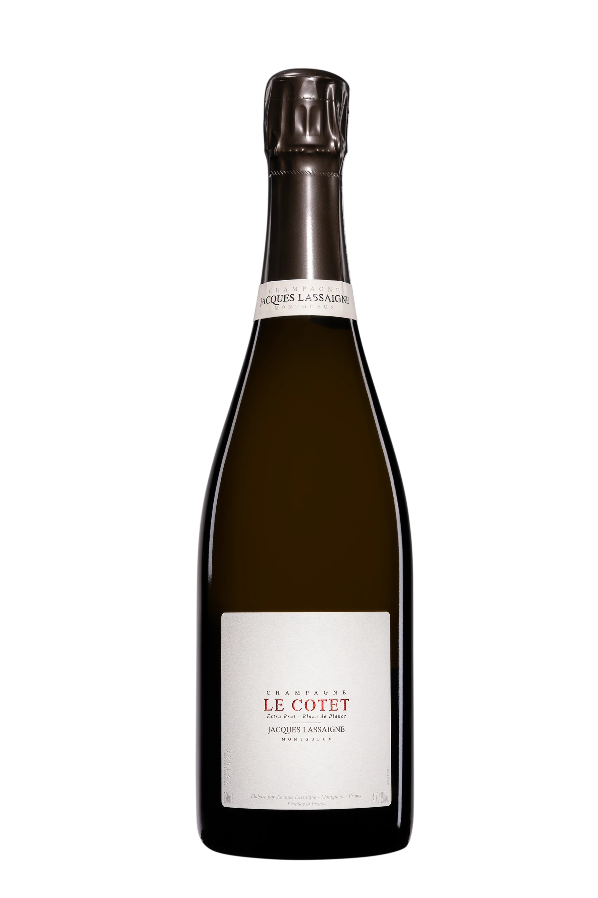 Domaine Jacques Lassaigne - Champagne Extra-Brut Blanc de Blancs "Le Cotet" Blanc NV 12°, 75cl