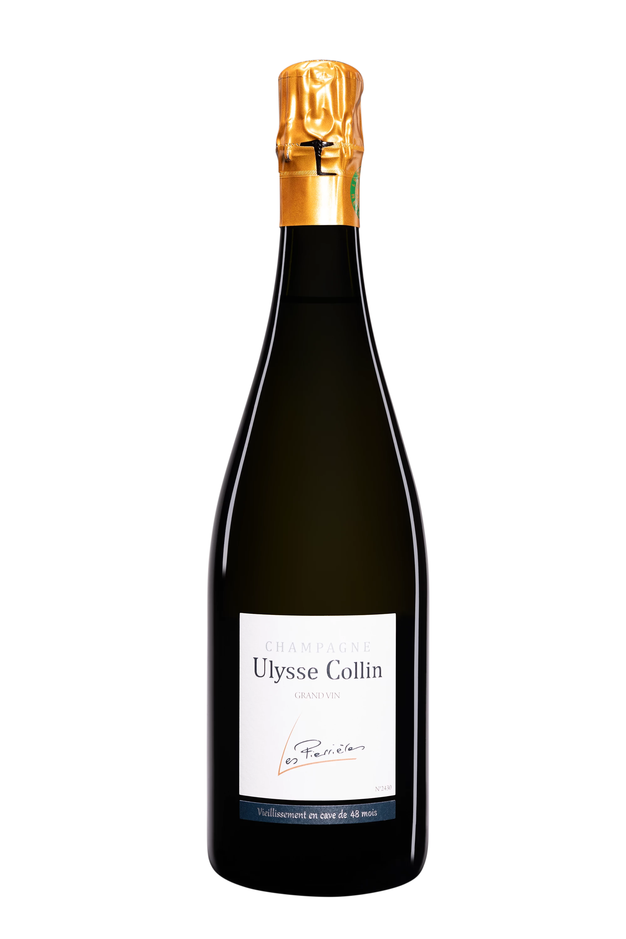 Domaine Ulysse Collin - Champagne Extra-Brut Blanc de Blancs Millésimé "Les Pierrières" Blanc 2017 12.5°, 75cl