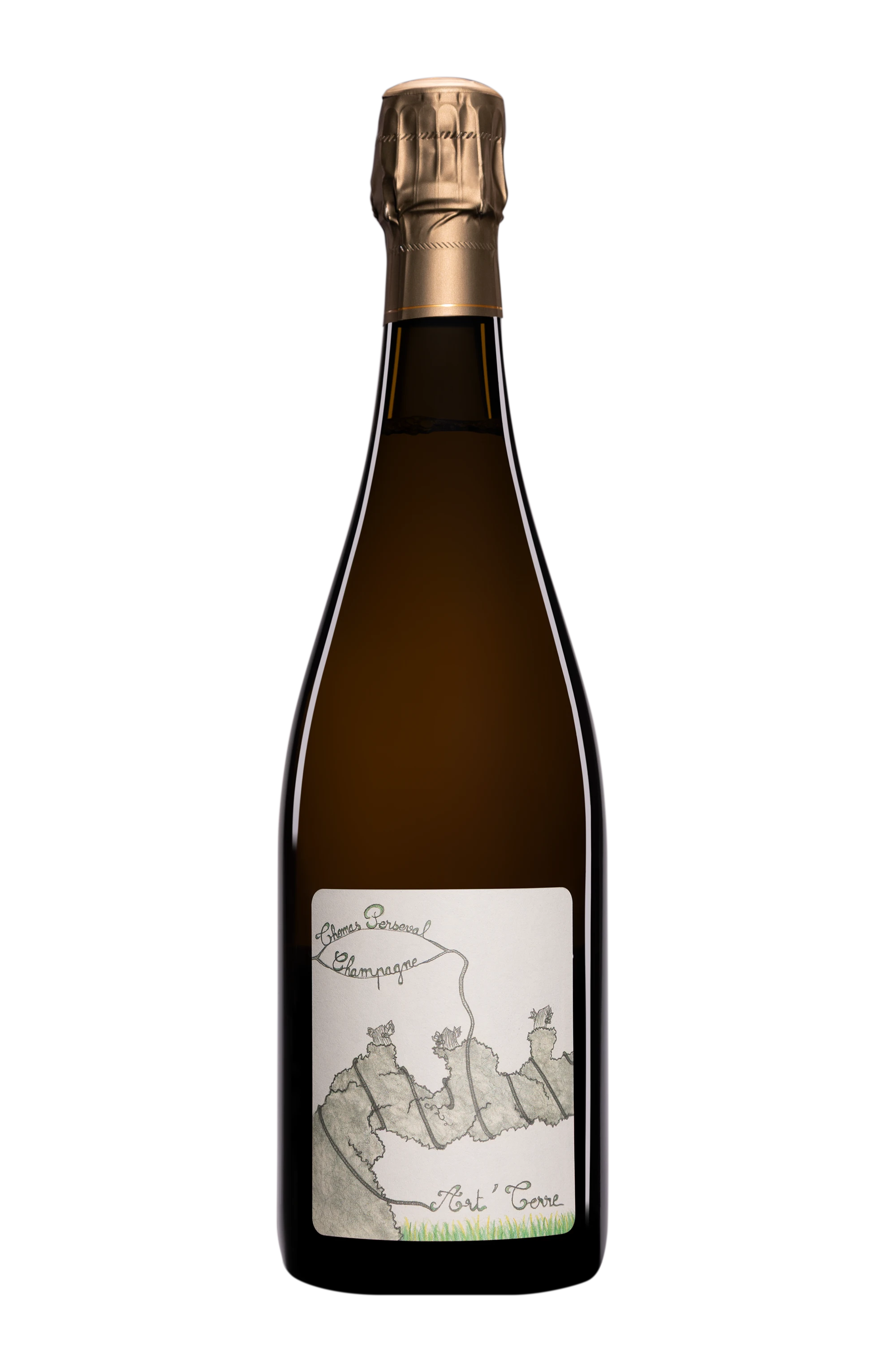 Domaine Thomas Perseval - Champagne Brut Nature 1er Cru "Art'Terre - Vendange 2021" Blanc Vendange 2021 Dégorgement 08 May. 2024 12.5°, 75cl