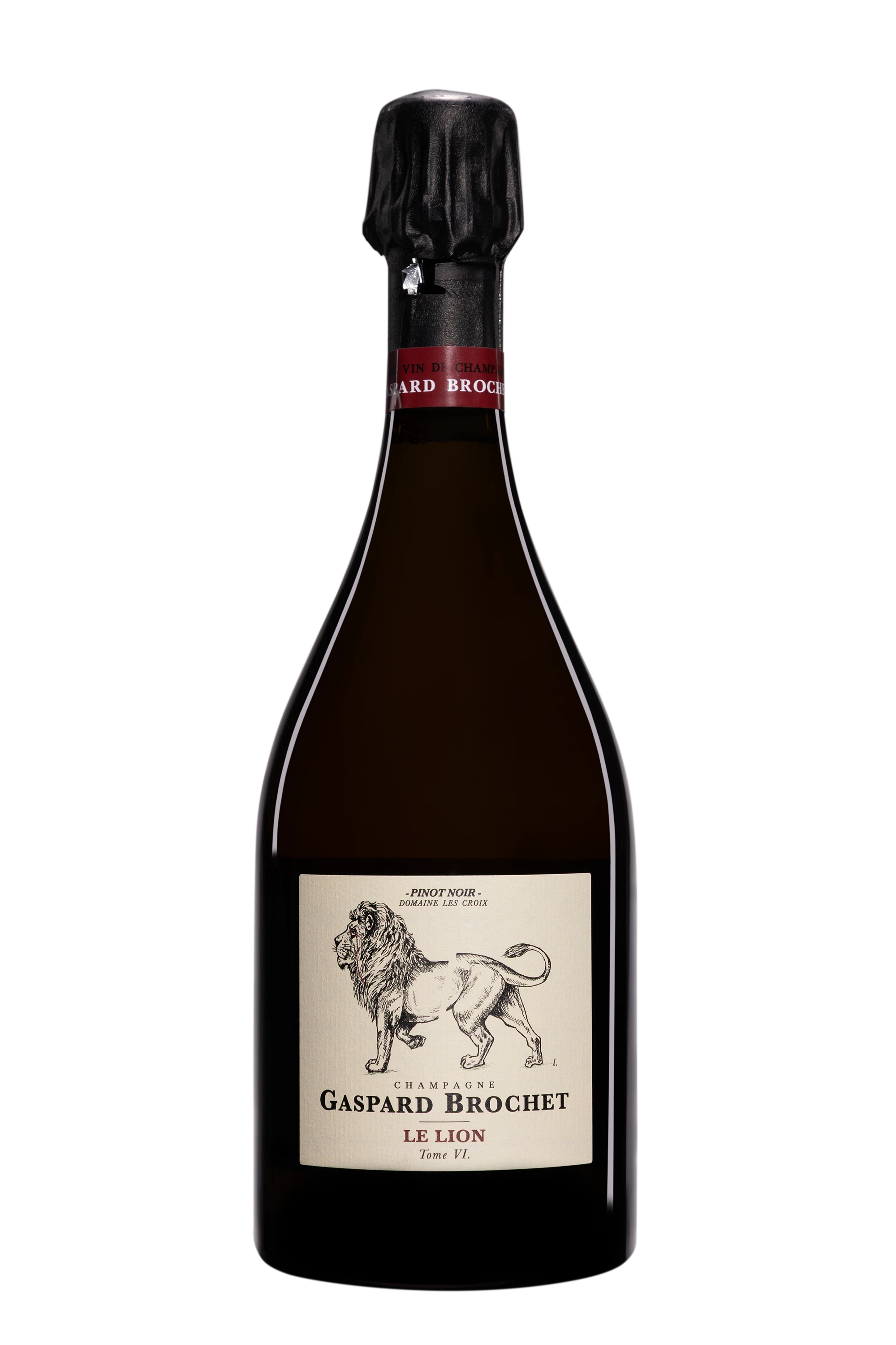 Domaine Gaspard Brochet - Champagne Extra-Brut Blanc de Noirs Millésimé "Le Lion - Tome VI" Blanc 2022 Dégorgement 29 Jan. 2025 12.5°, 75cl