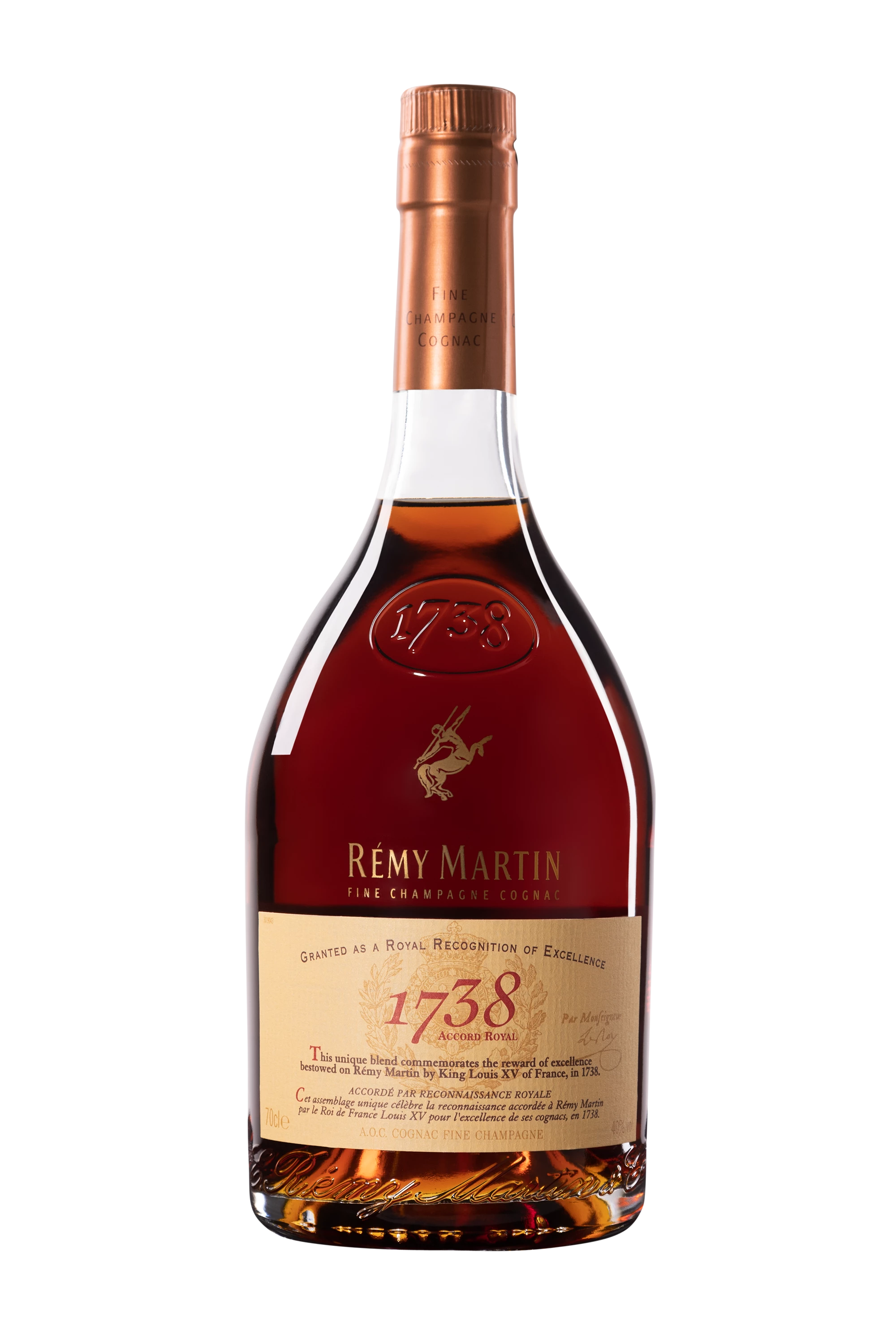 Rémy Martin - Cognac Fine Champagne "1738 - Moule A Glace" 40° Giftbox, 70cl
