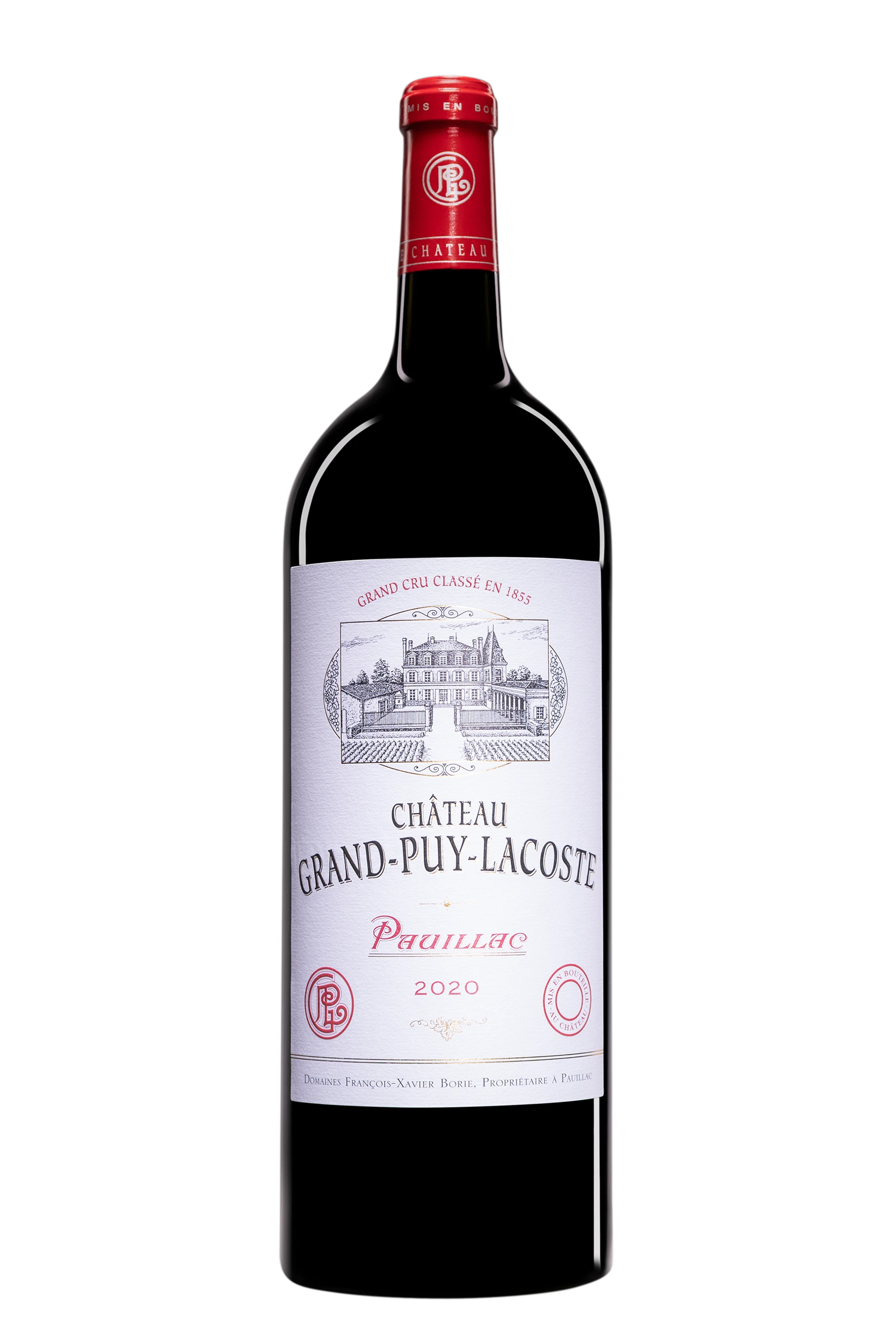 Château Grand-Puy-Lacoste - Pauillac 5ème Grand Cru Classé "5ème Grand Cru Classé" Rouge 2020 14.5°, 150cl