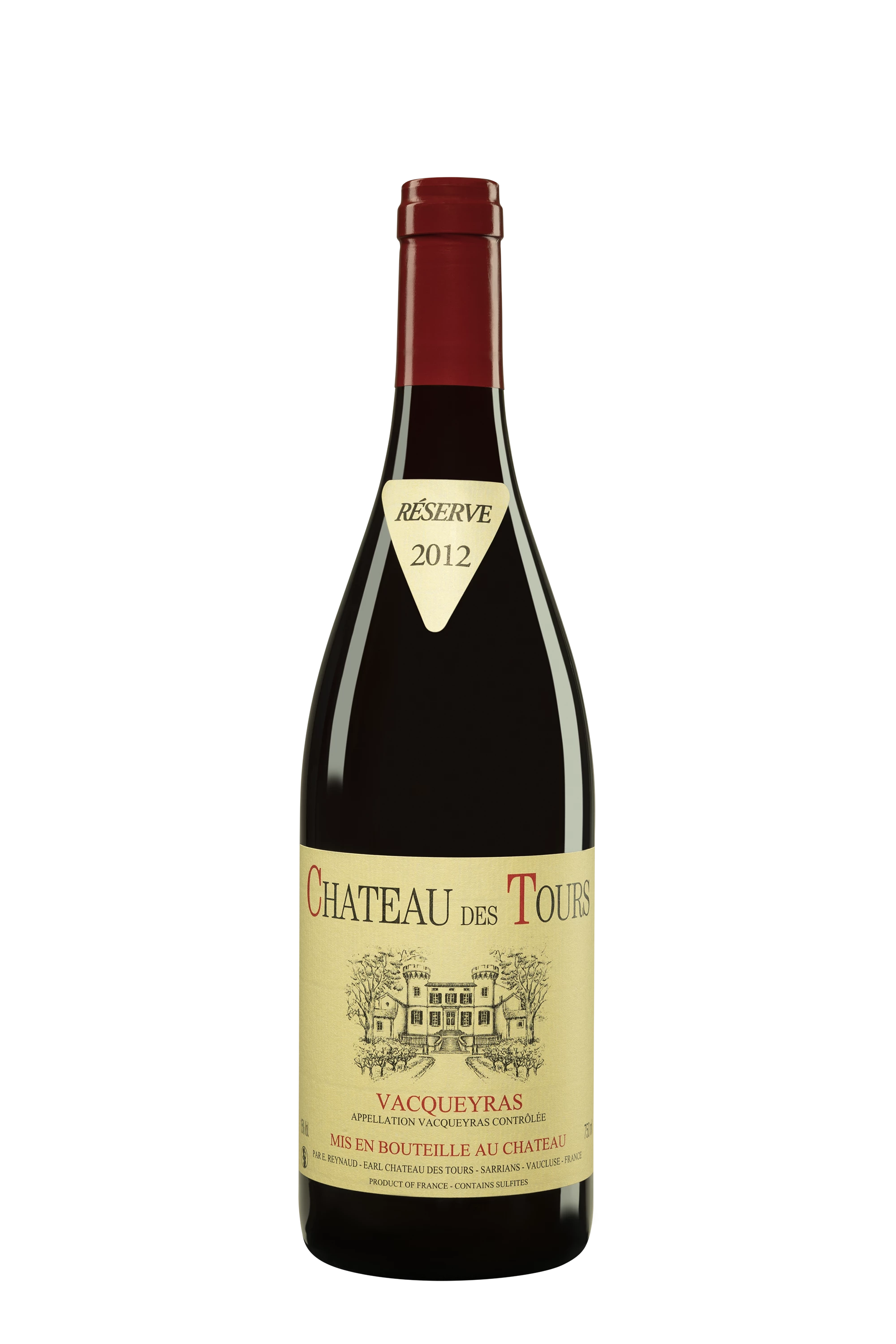 Château des Tours - Vacqueyras Rouge 2012 15°, 75cl