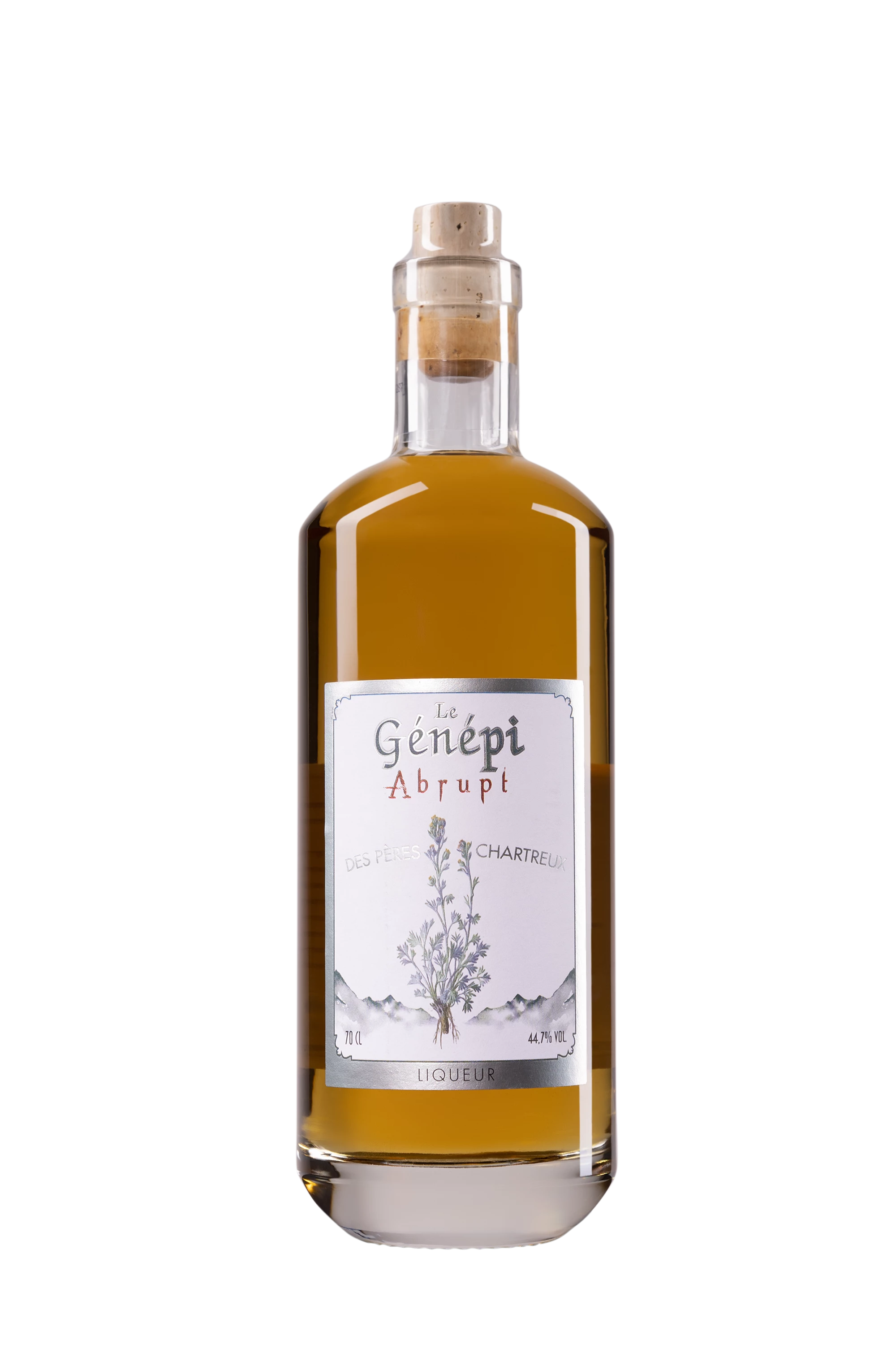 Chartreuse - Génépi "Abrupt - des Pères Chartreux" 44.7°, 70cl