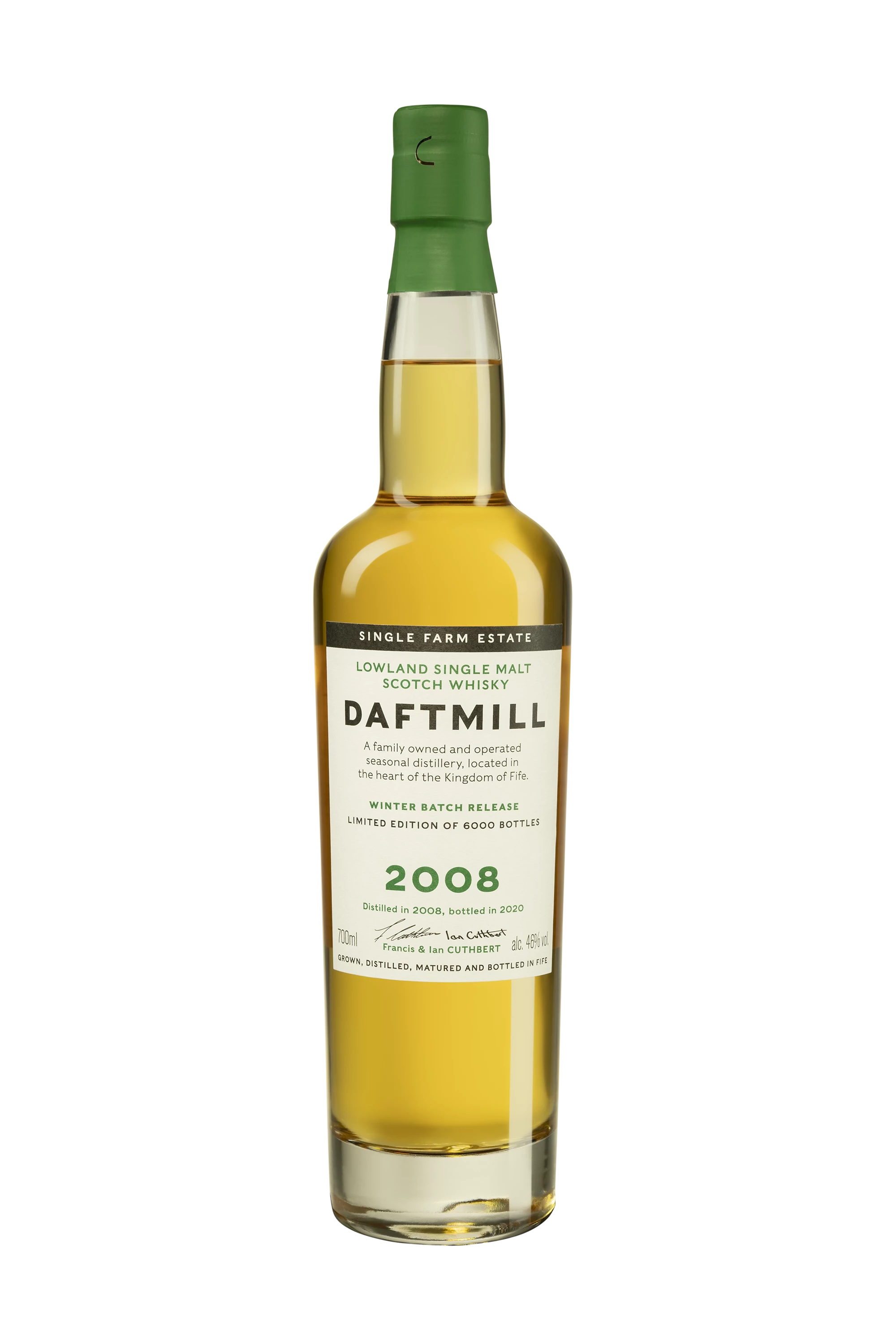 Daftmill - Single Malt Scotch Whisky "Winter Batch Release" 2008 46°, 70cl