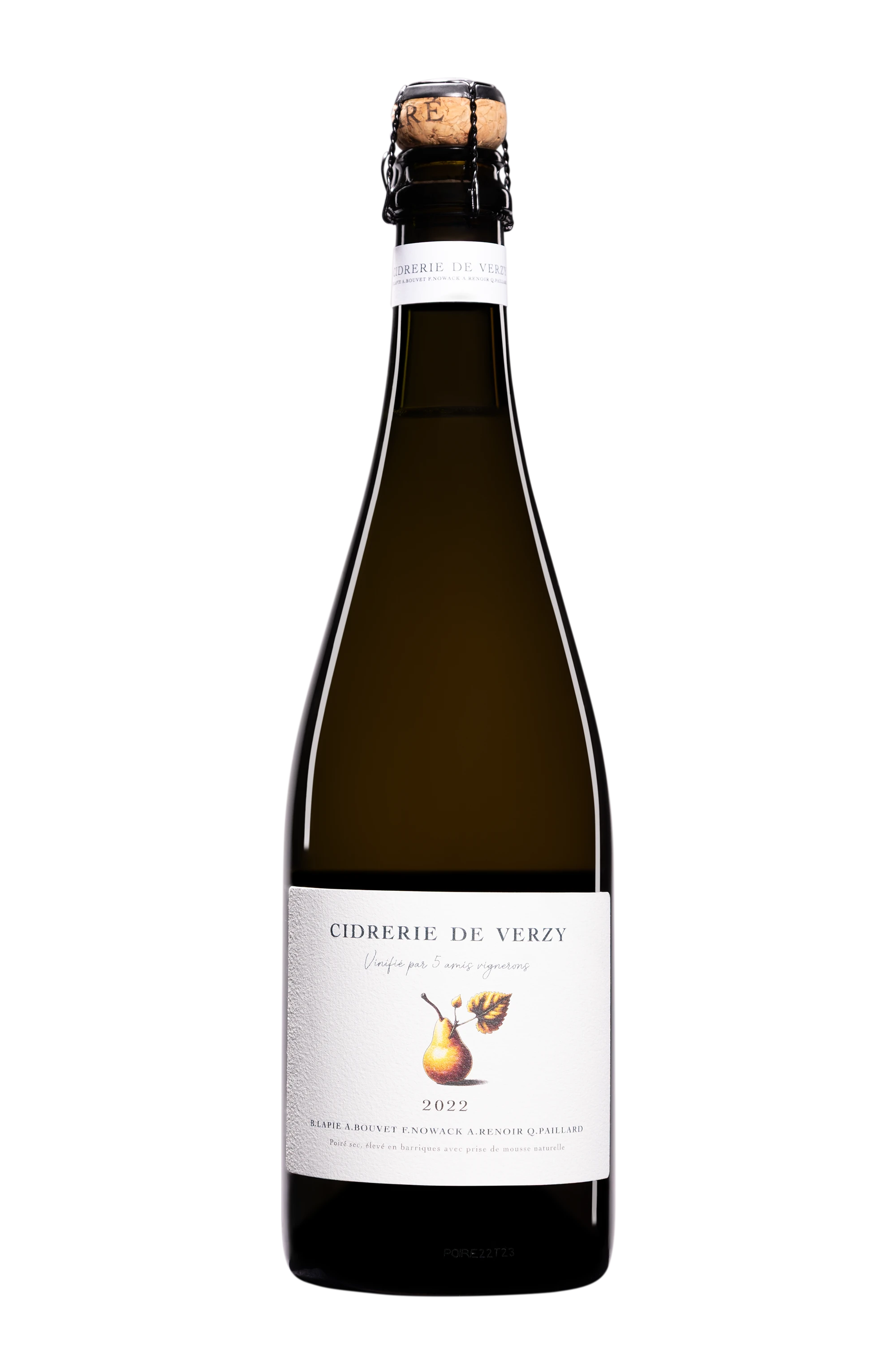 Cidrerie de Verzy  - Poiré Blanc 2022, 75cl