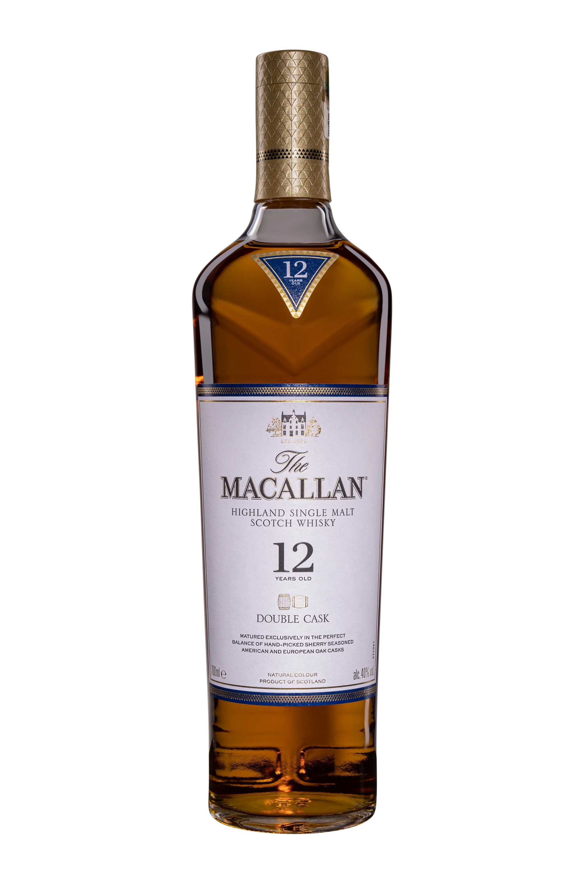 The Macallan - Single Malt Scotch Whisky "12 Ans Double Cask - Release 2022" 40° Giftbox, 70cl