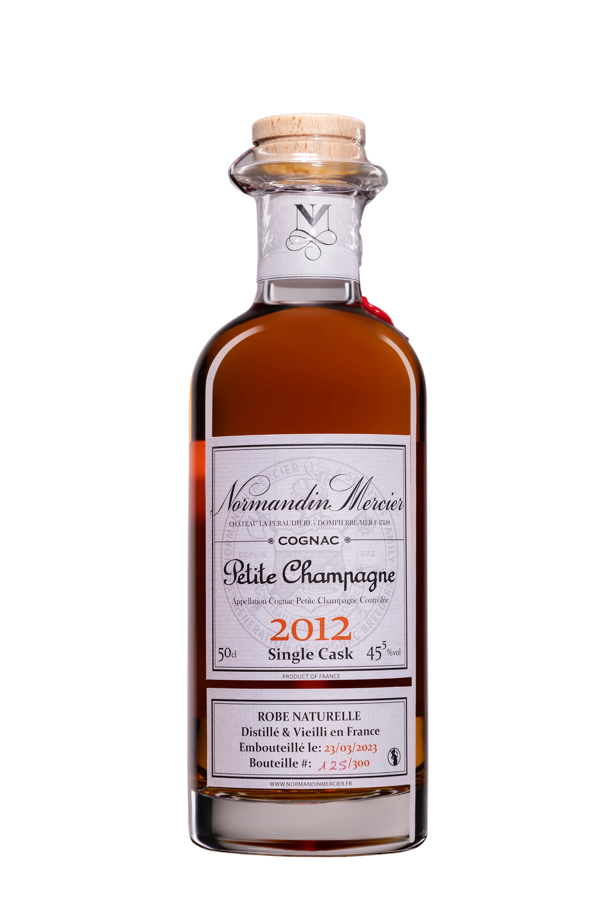 Normandin-Mercier - Cognac Grande Champagne "10 Ans" 2012 45.5° Giftbox, 50cl