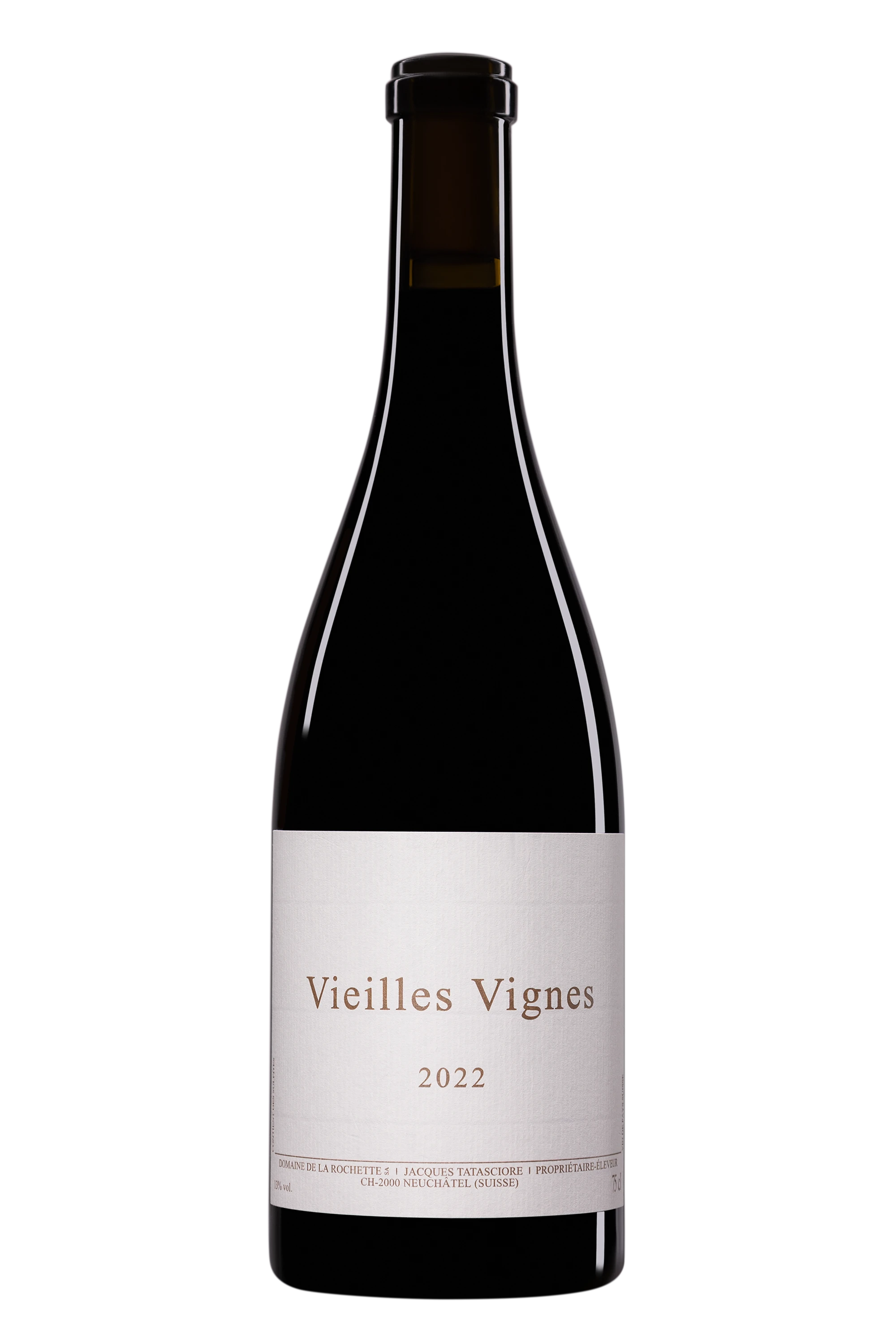 Domaine Jacques Tatasciore - Neuchâtel "Vieilles Vignes" Rouge 2024 13°, 75cl