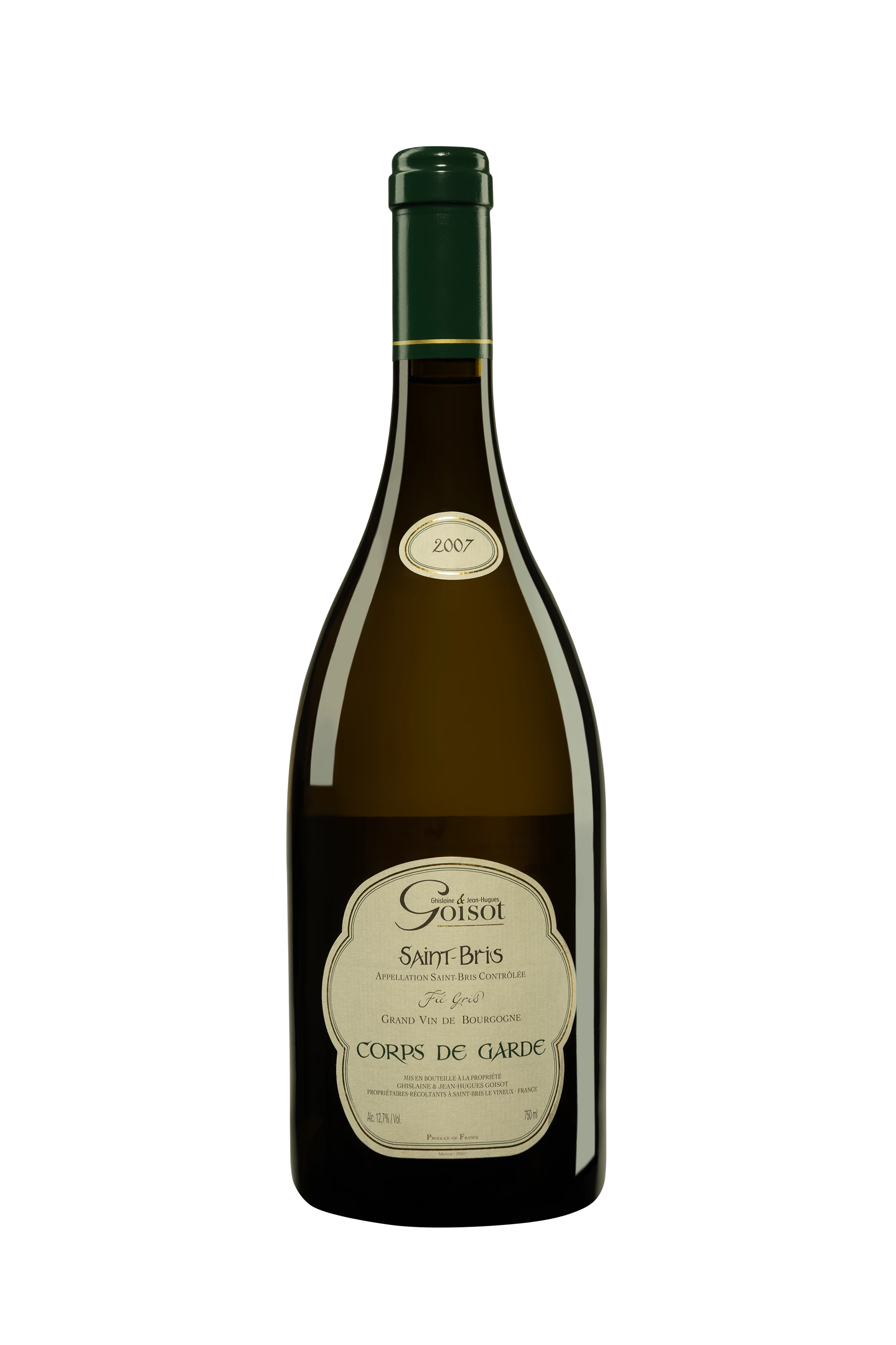 Domaine Goisot - Saint-Bris "Corps de Garde" Blanc 2007, 75cl