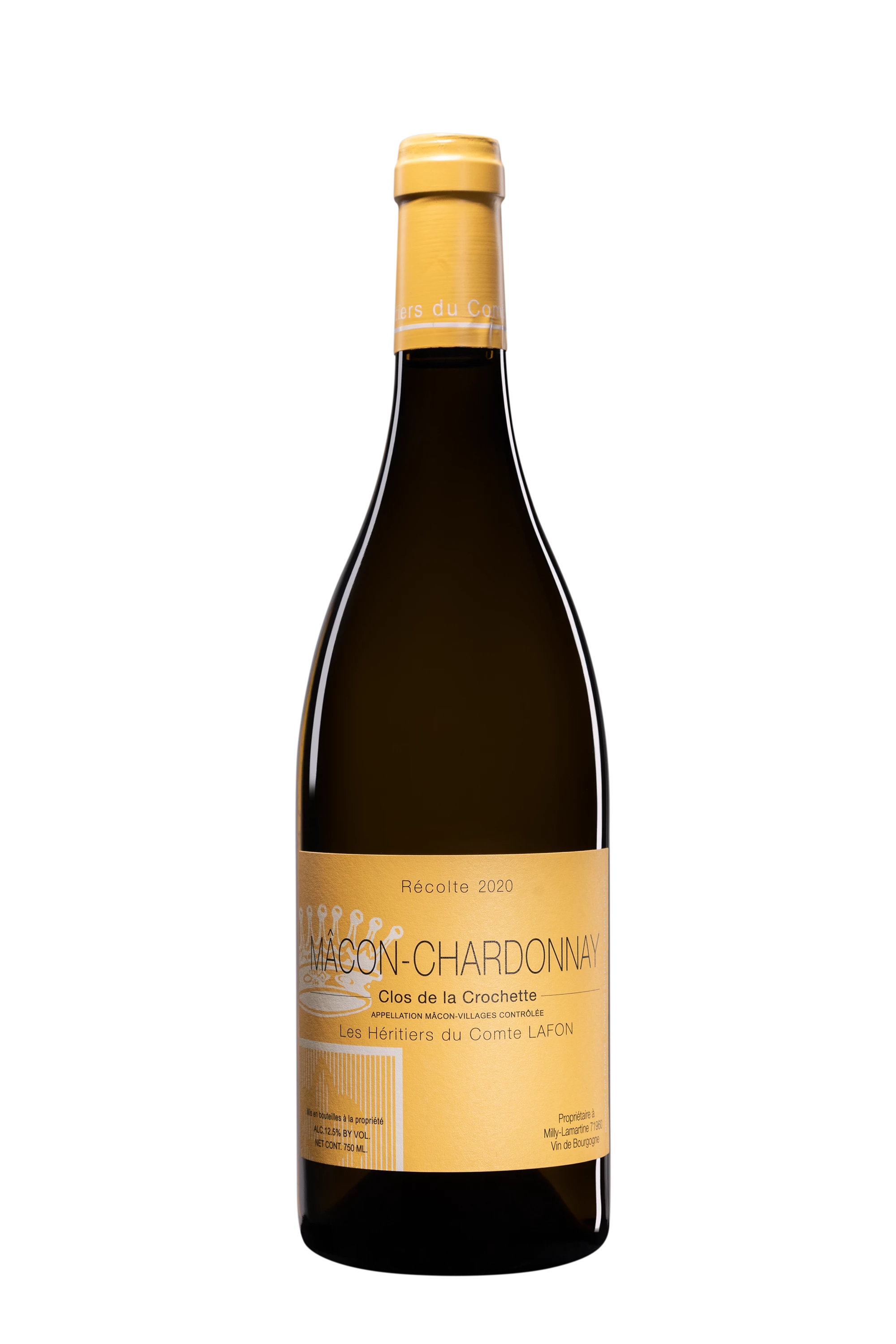 Domaine Les Heritiers du Comtes Lafon - Mâcon "Clos de la Crochette" Blanc 2020, 75cl