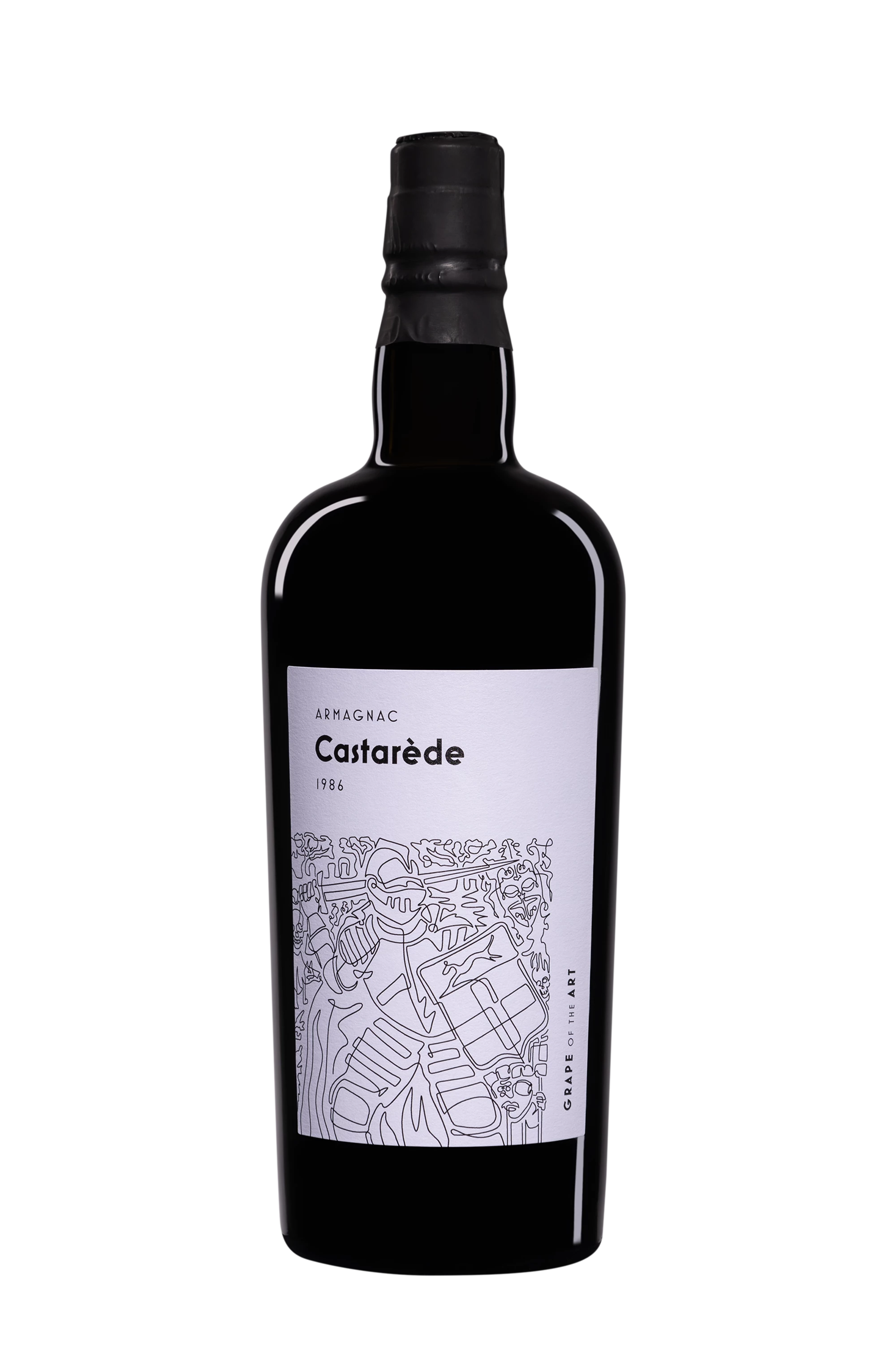 Grape of the Art - Armagnac-Ténazères "Castarède" 1986 Giftbox 53.4°, 70cl