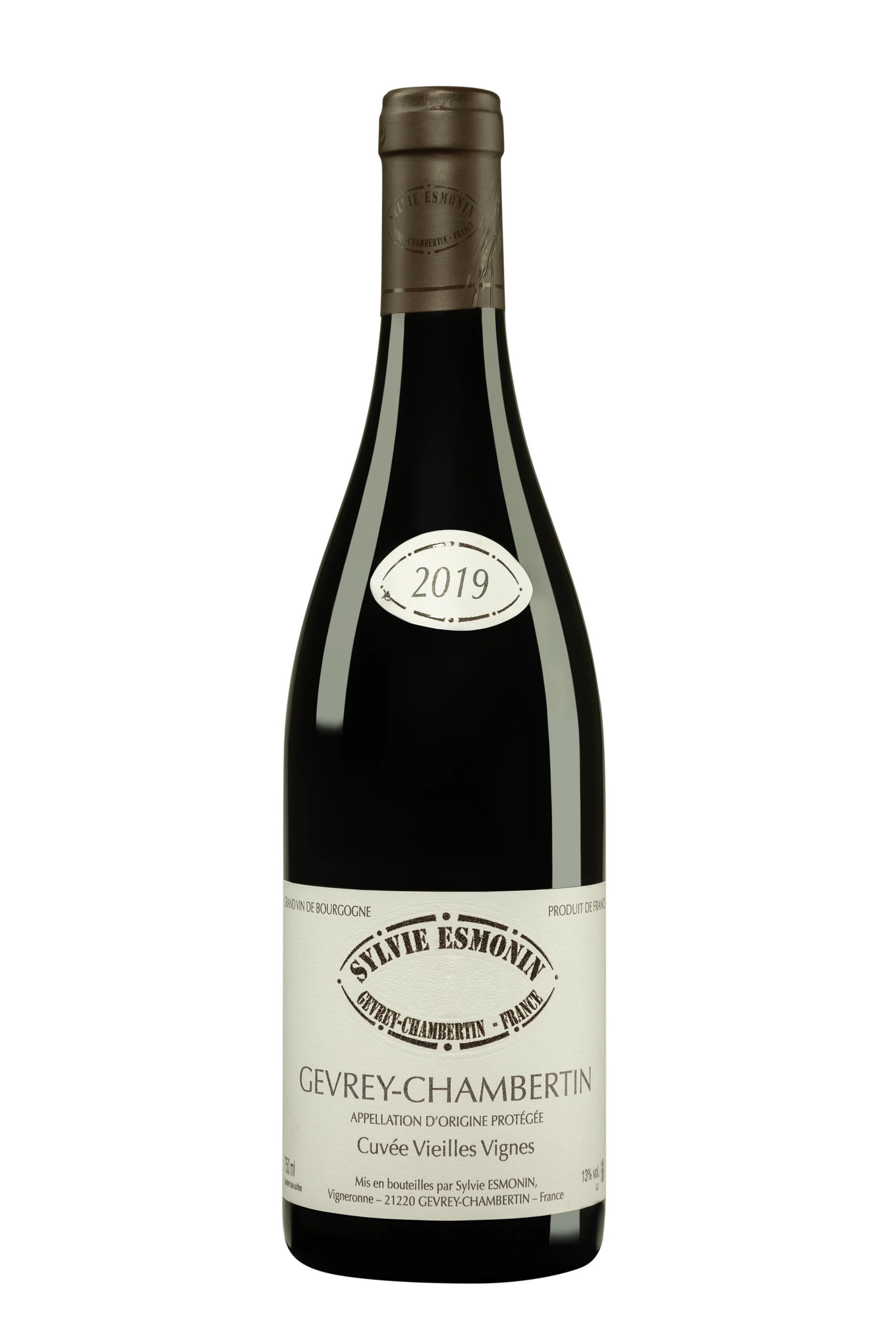 Domaine Sylvie Esmonin - Gevrey-Chambertin Villages "Cuvée Vieilles Vignes" Rouge 2019 13°, 75cl
